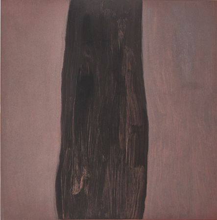 image: Lou Hicks, Lone Tree, 2014, monotype on paper, 17.5 x 17.5"
