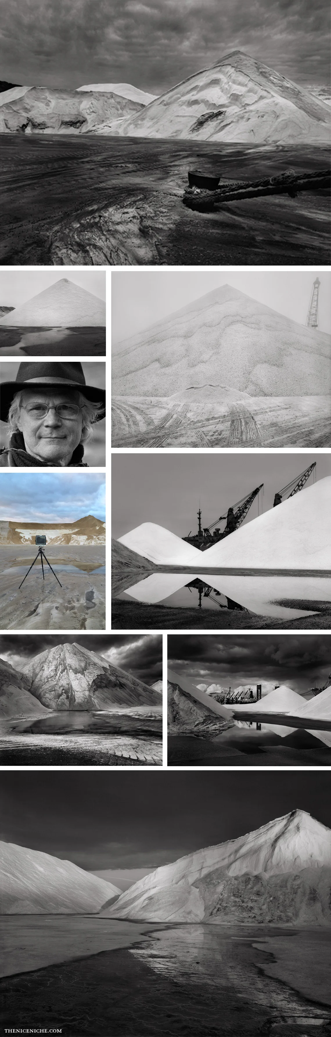 Carl Austin Hyatt + The Portsmouth Harbor Salt Pile Series
