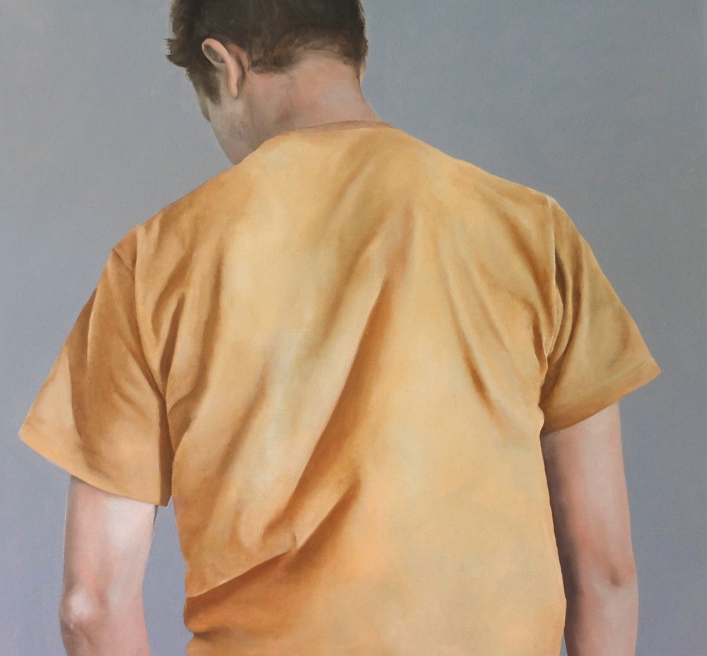   Alex Double Negative  28 x 30 inches oil on canvas 2015 