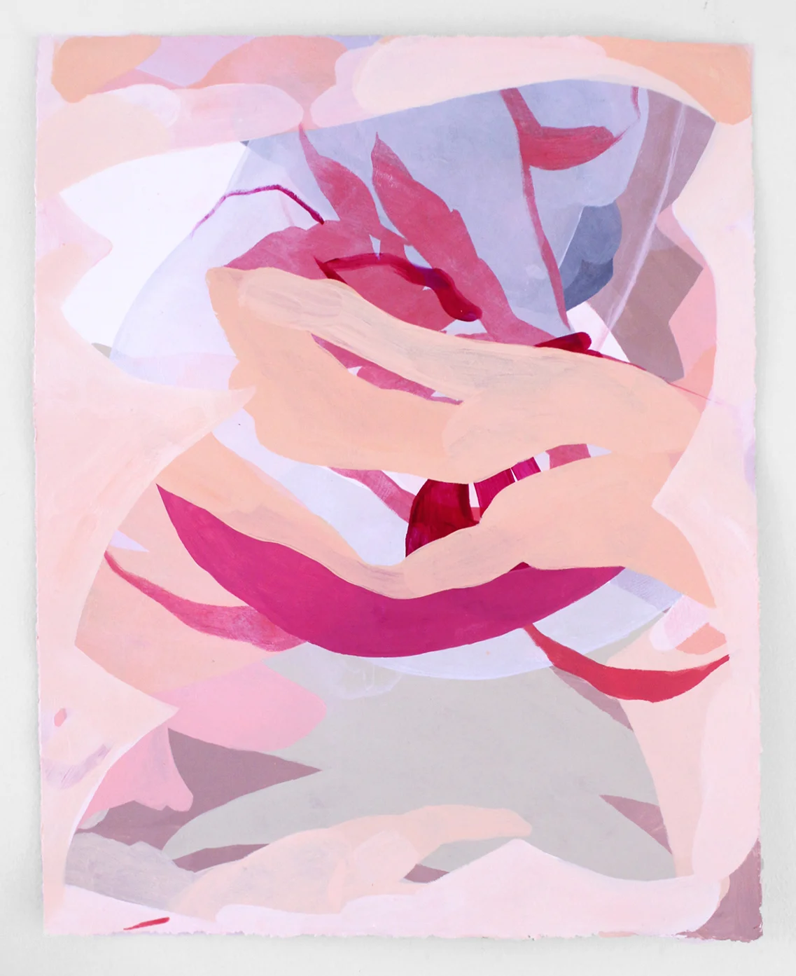 Lush Life – Acrylic on Stonehenge Paper, 20”x16” - 2016