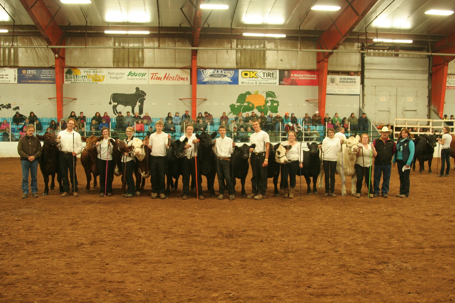 From the left 1st – Patrick Milner (Cumberland) 2nd – Michelle Larkin (Halifax East Hants) 3rd – Jay Woodworth (Halifax East Hants) 4th – Thian Carmen (Kings) 5th - Mitchell Best (Kings) 6th – William Cooper (Colchester) 7th - Alex Goodwin (Cumberland) 8th – Gillian Davidson (Hants County) 9th –Sarah Morse (Kings) 10th – Emily Ross (Colchester)