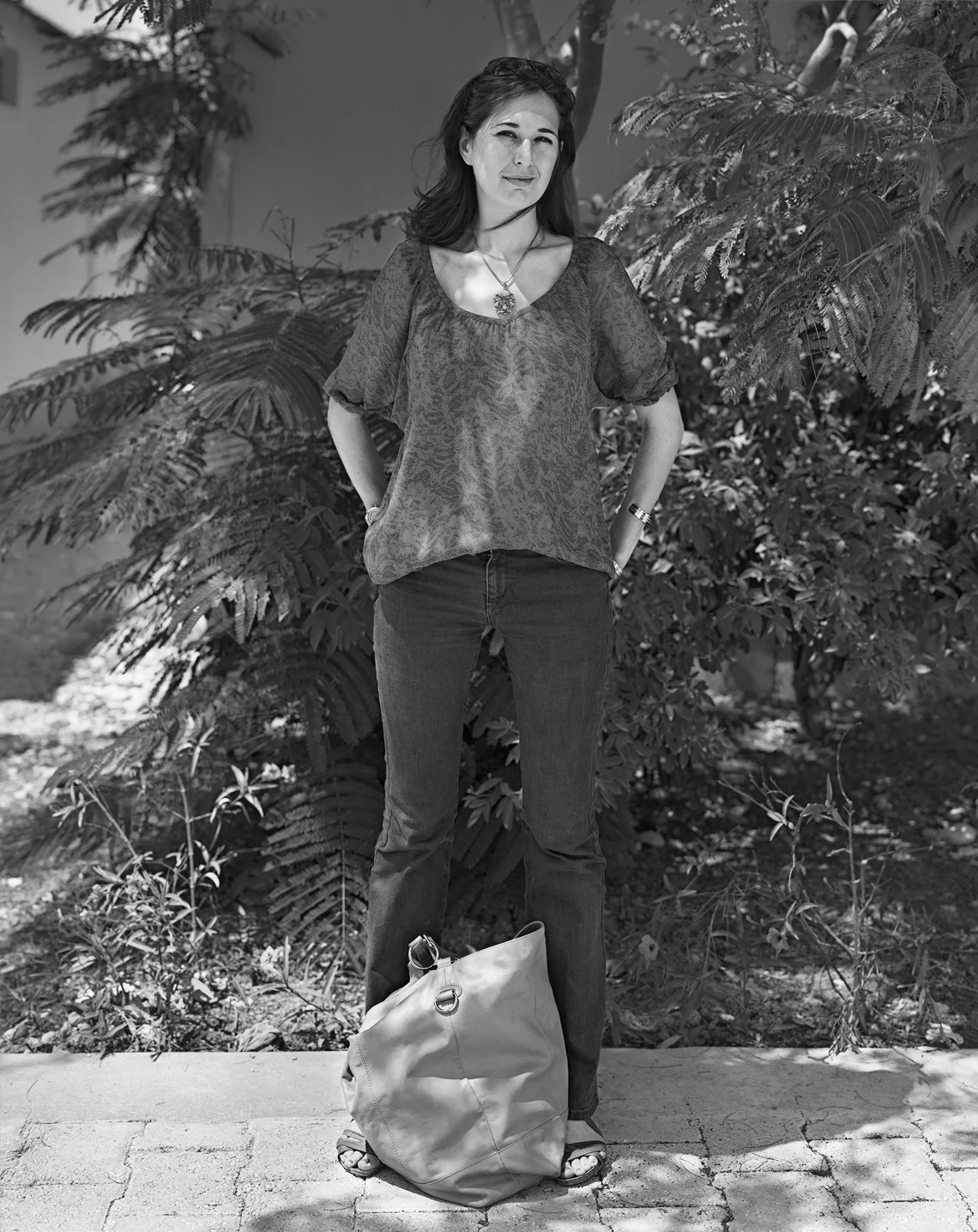 Caroline DeMarque, United Nations Log Base, March 2011