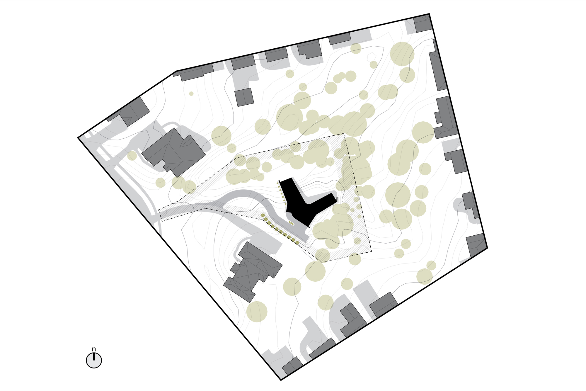 rendered site plan