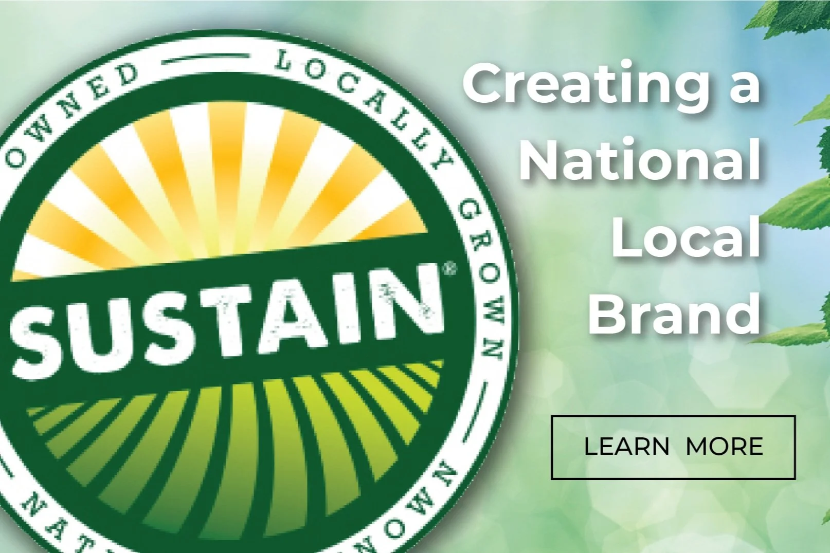 sustain brand sustainable local products