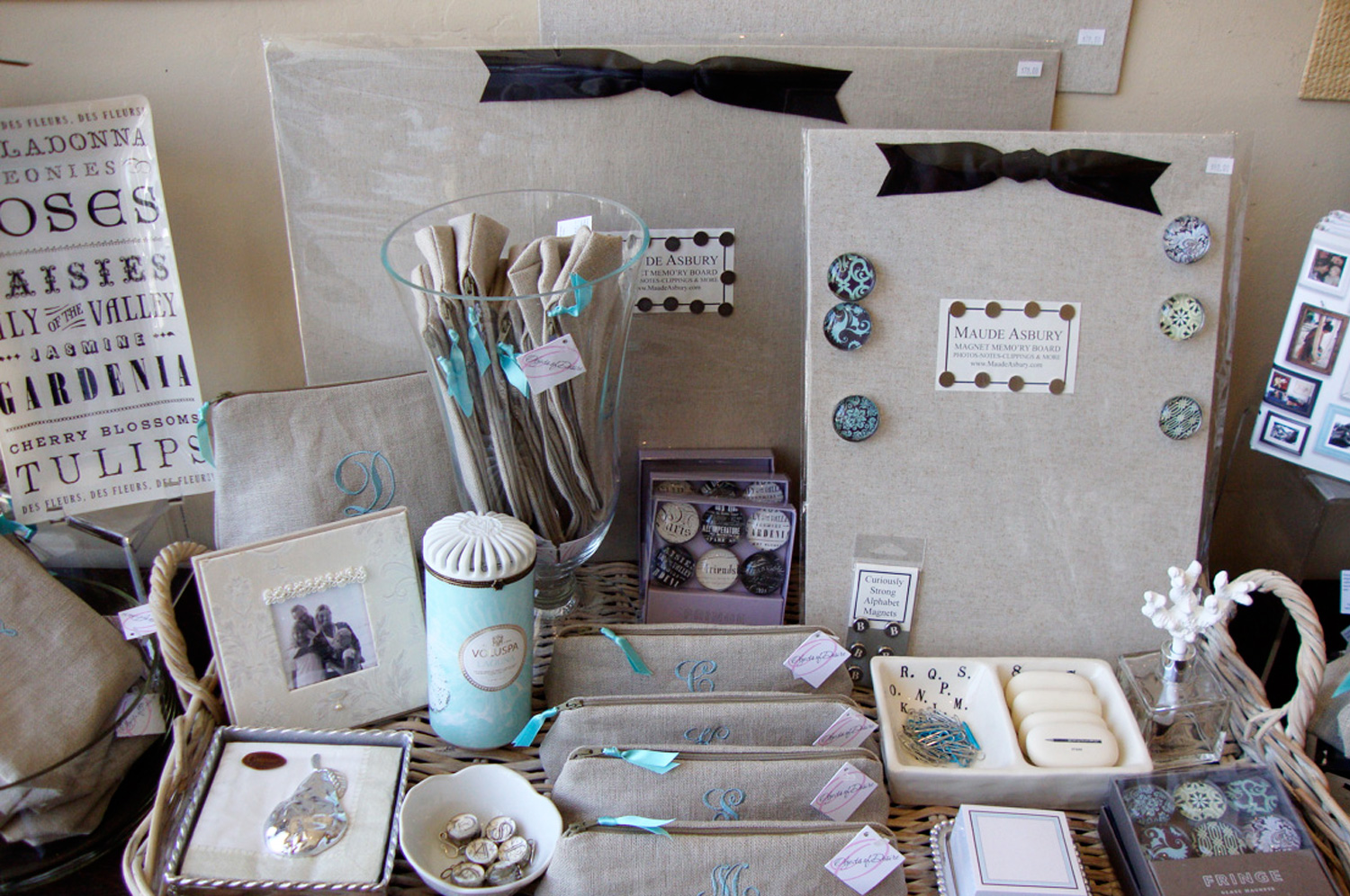 Taupe and Turquoise