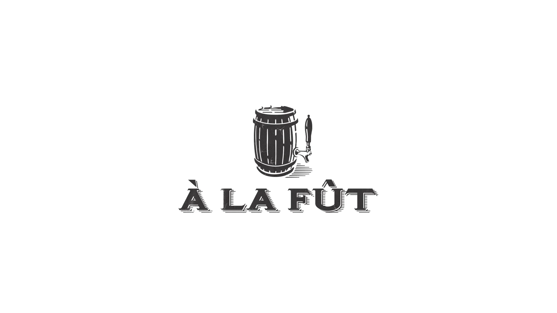 Logotype | Microbrasserie À la fût