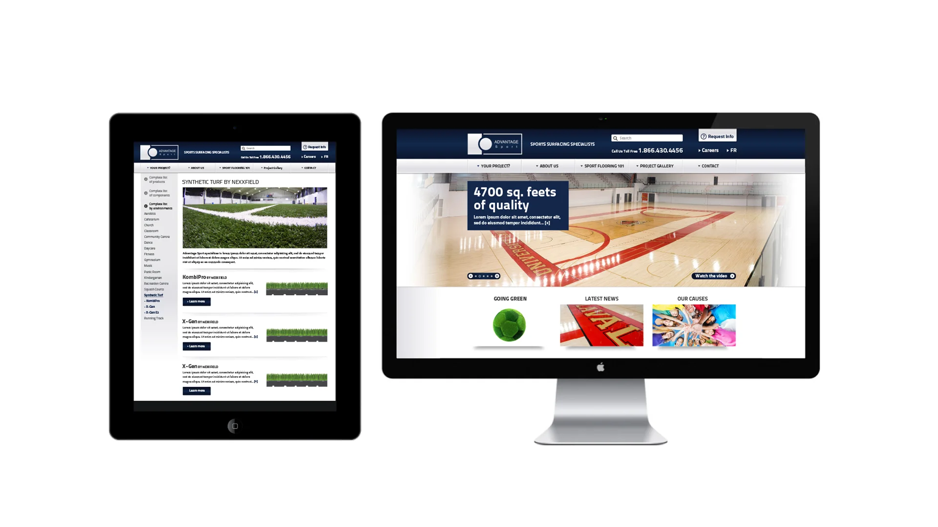 Site Web | Avantage Sport