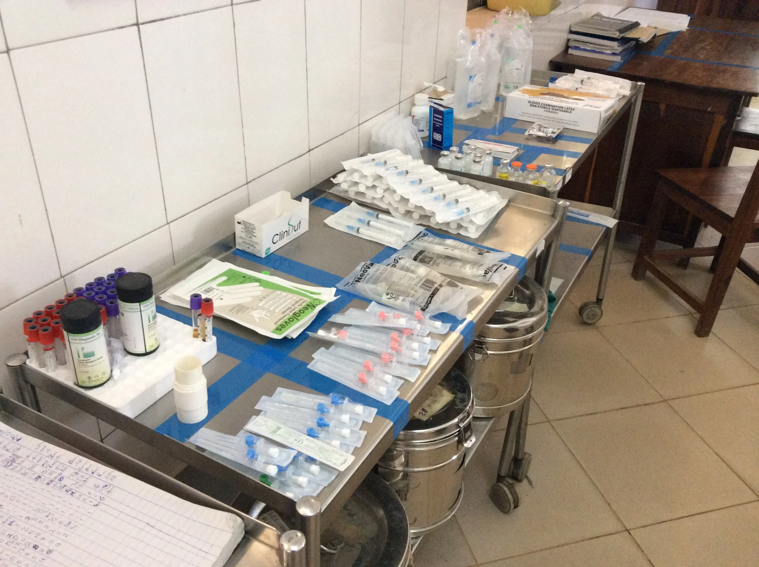 Maternity ward organization