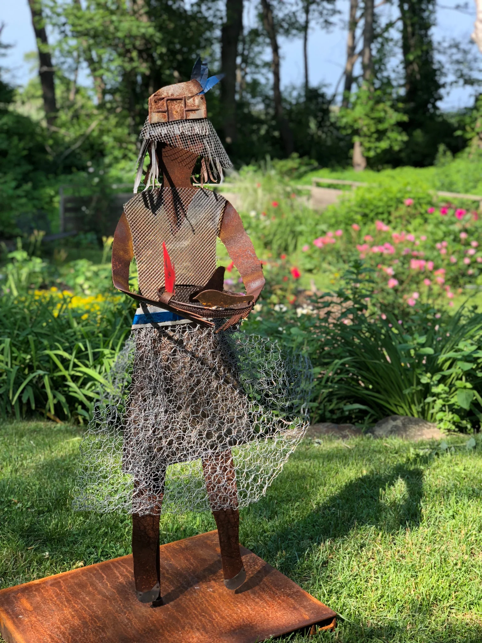 Bird girl ready for royal wedding.jpg