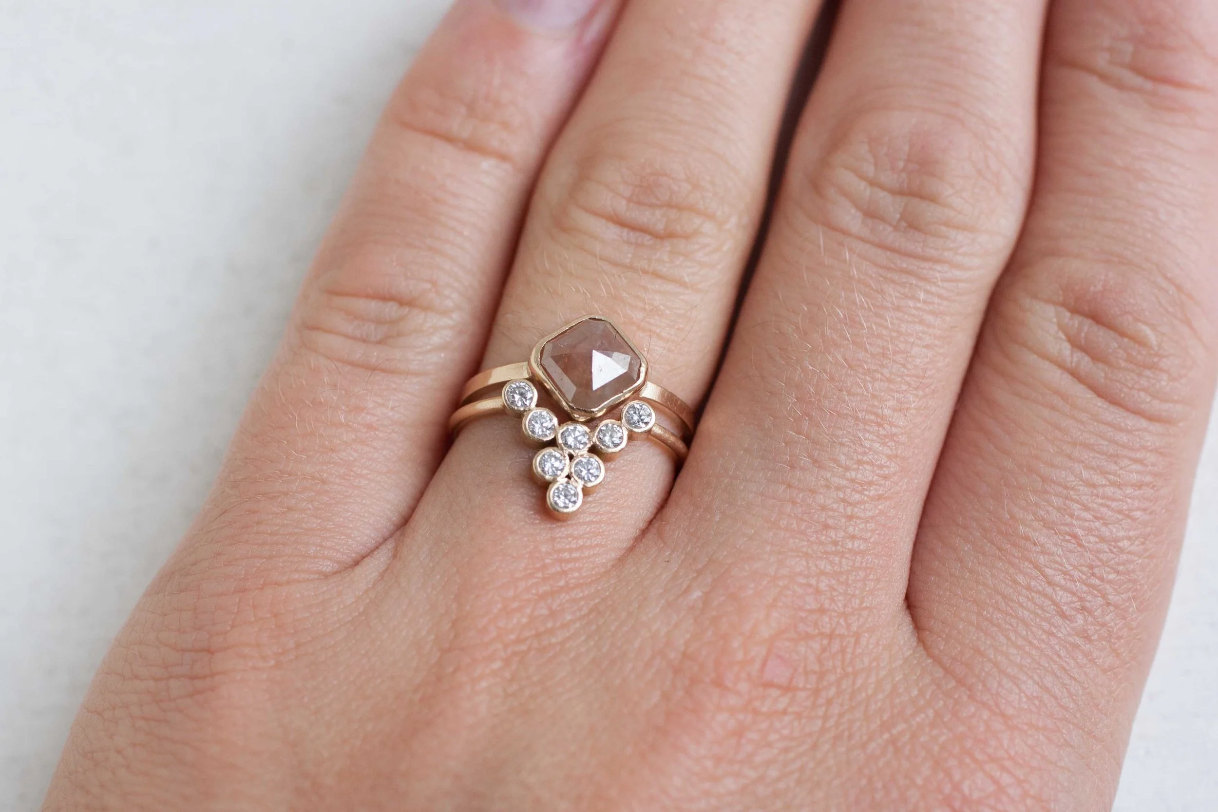 Peach Asscher Cut Bezel Ring-7.jpg