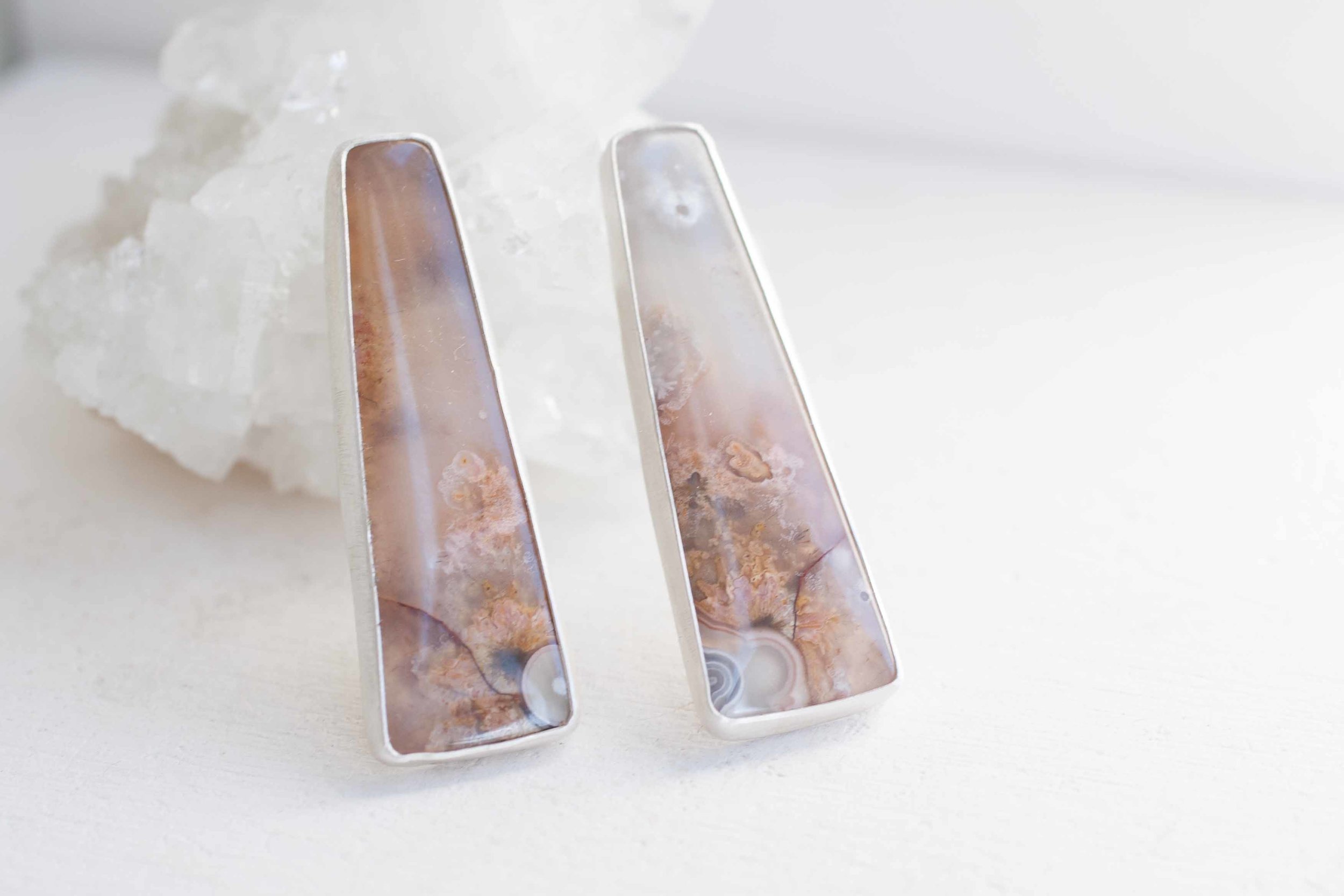 Rectangle Triangular Agate Earrings-1.jpg
