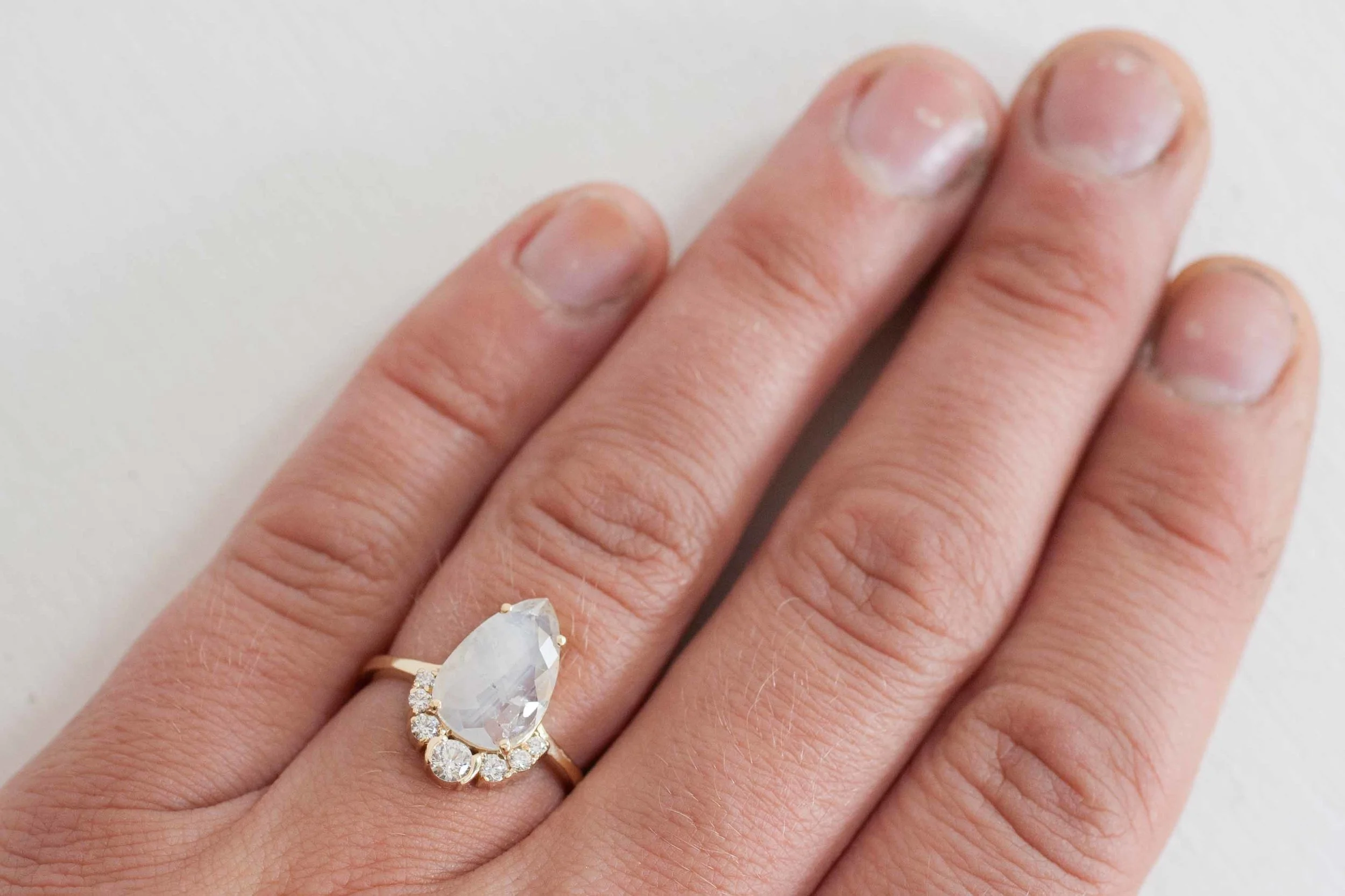 Milky Pear Rose Cut Diamond with Diamond Curve Accent-3.jpg