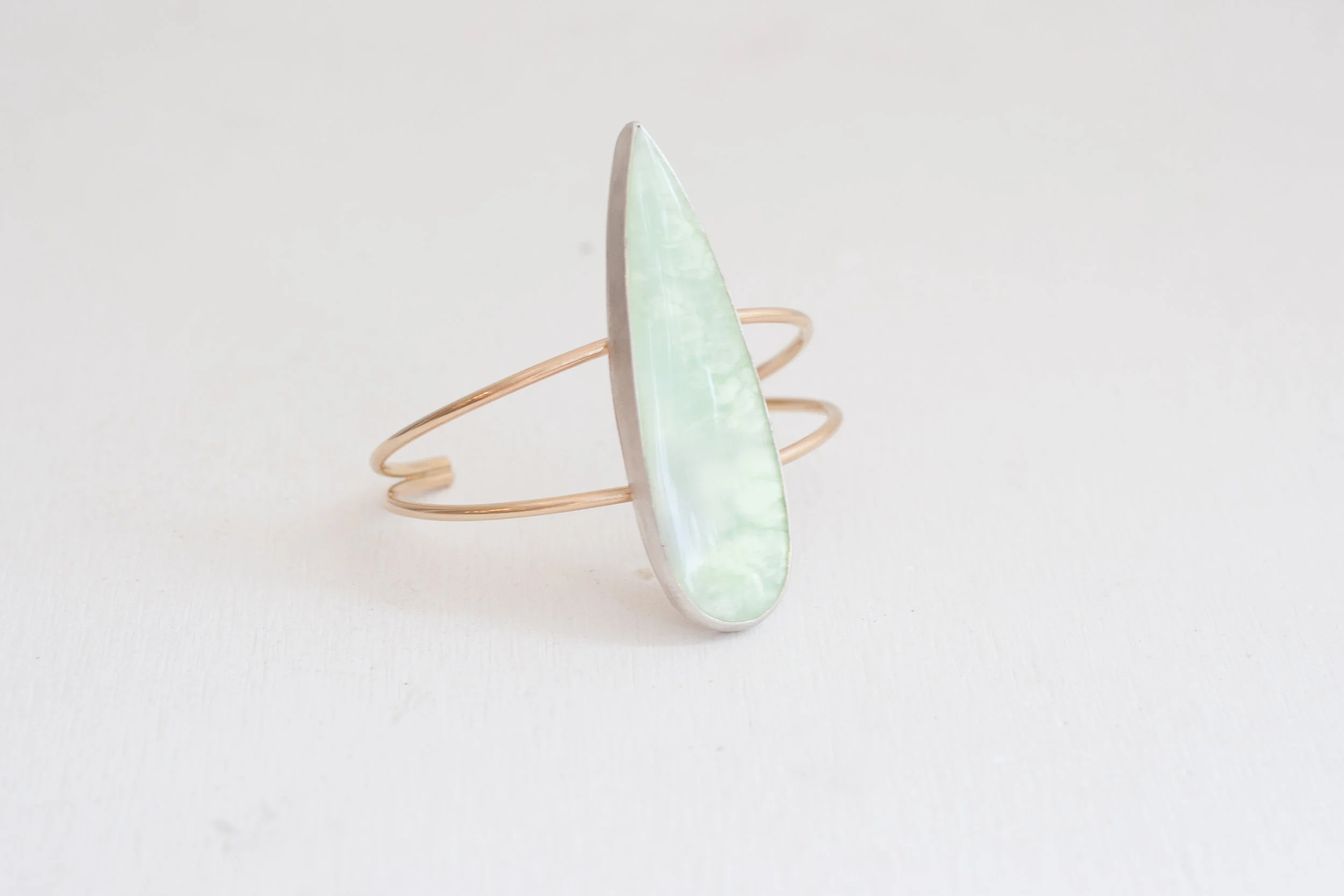 Lemon Chrysoprase Cuff Bracelet-5.jpg