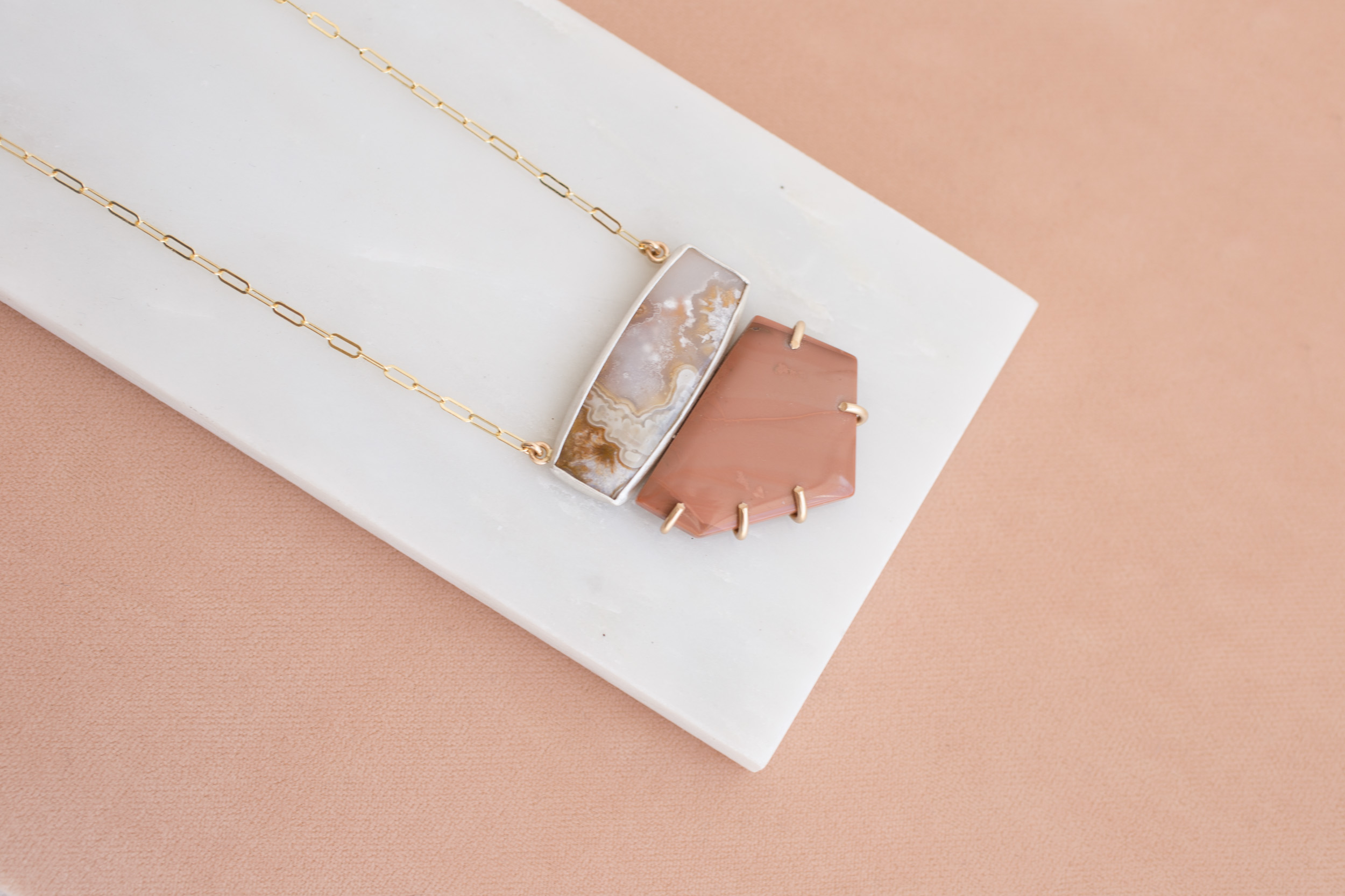 Rust Jasper + Agate Necklace-9.jpg