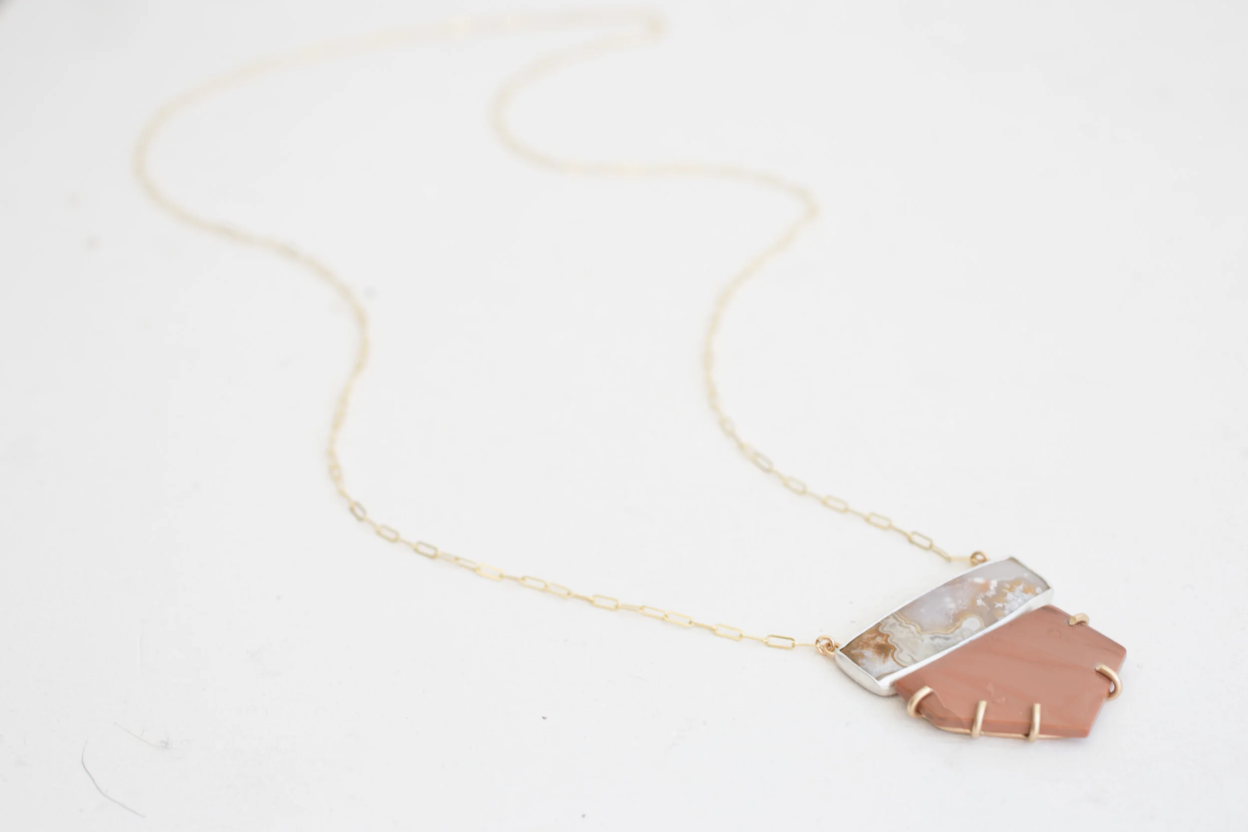 Rust Jasper + Agate Necklace-6.jpg