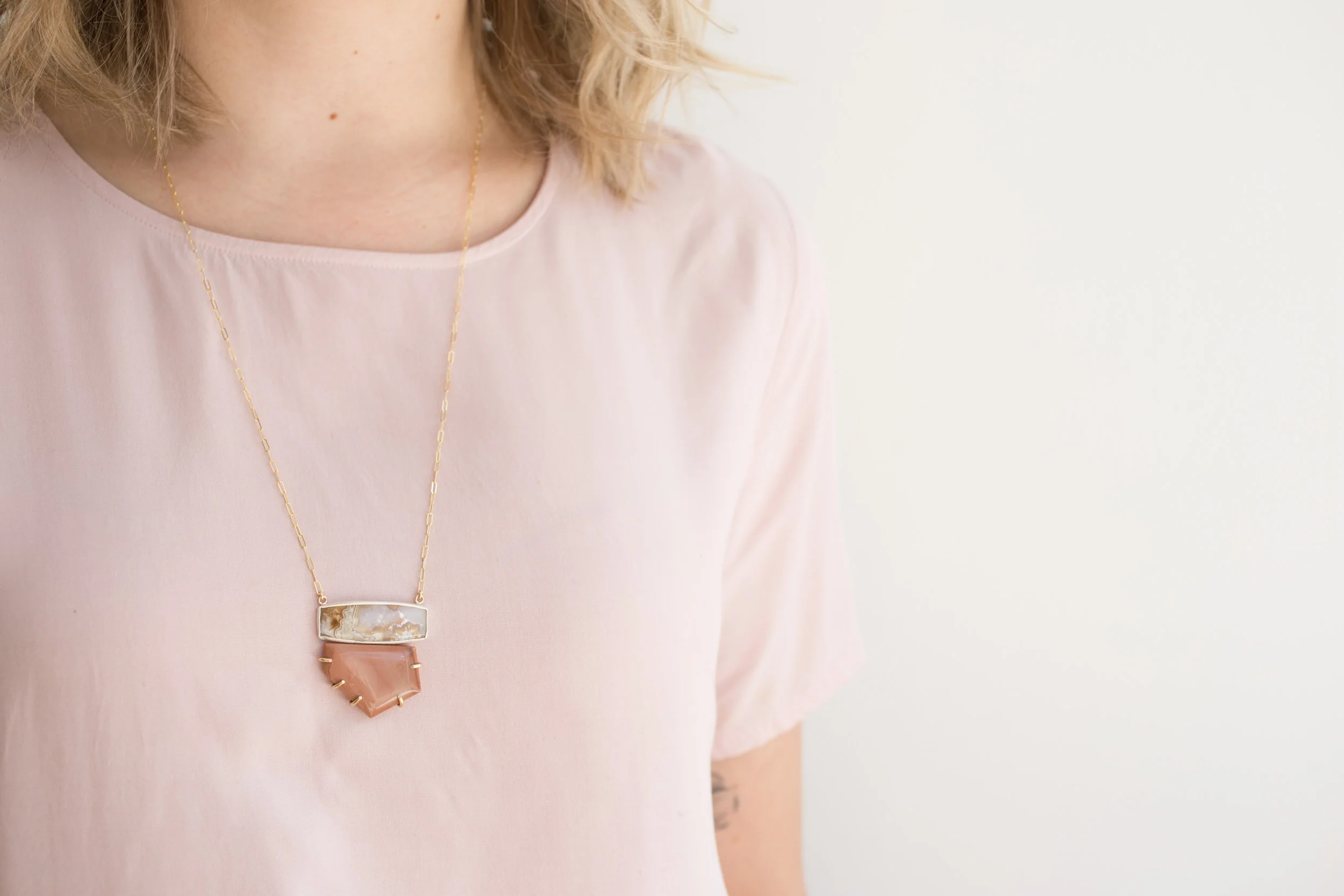 Rust Jasper + Agate Necklace-10.jpg