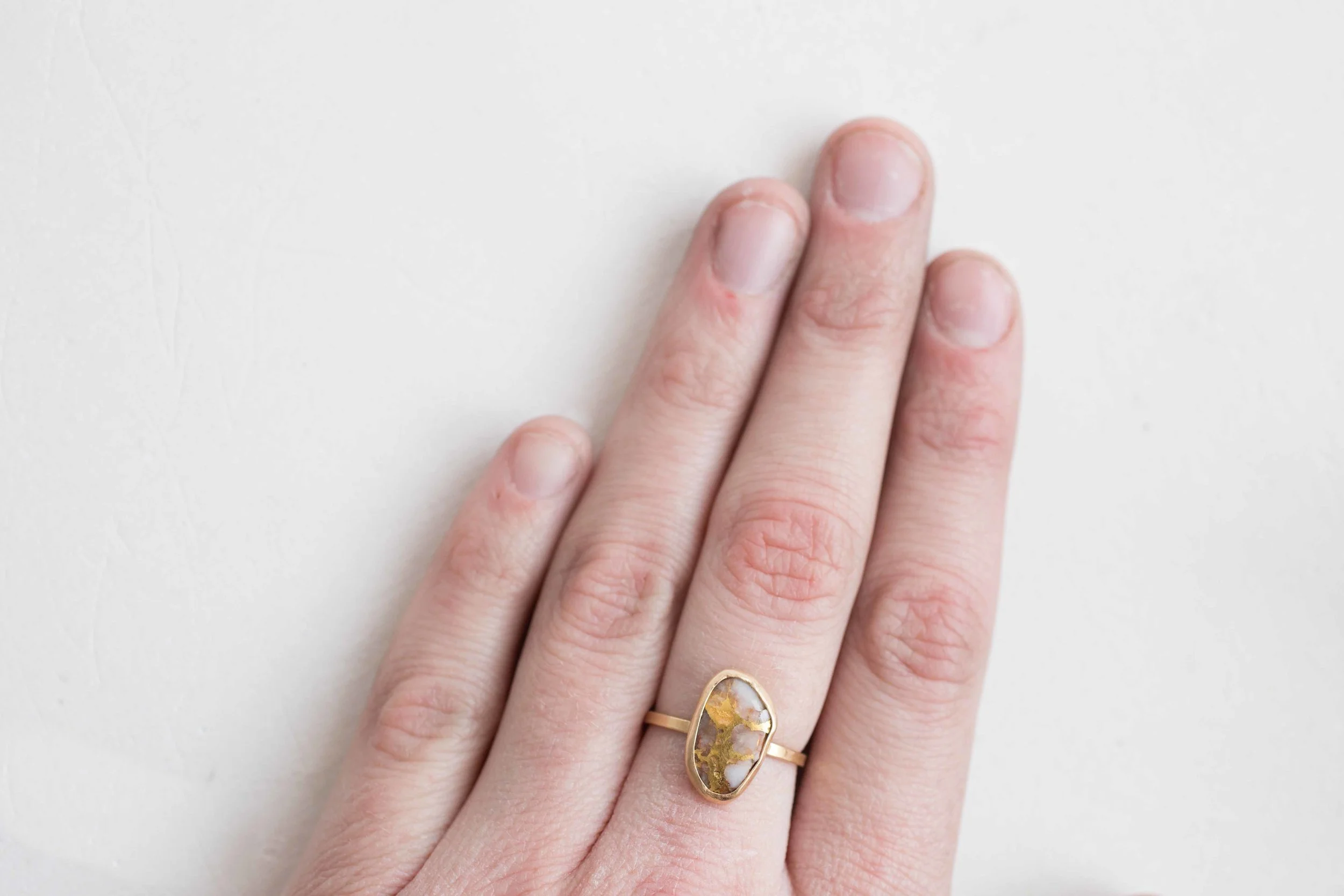 Golden Quartz Rock Ring-5.jpg