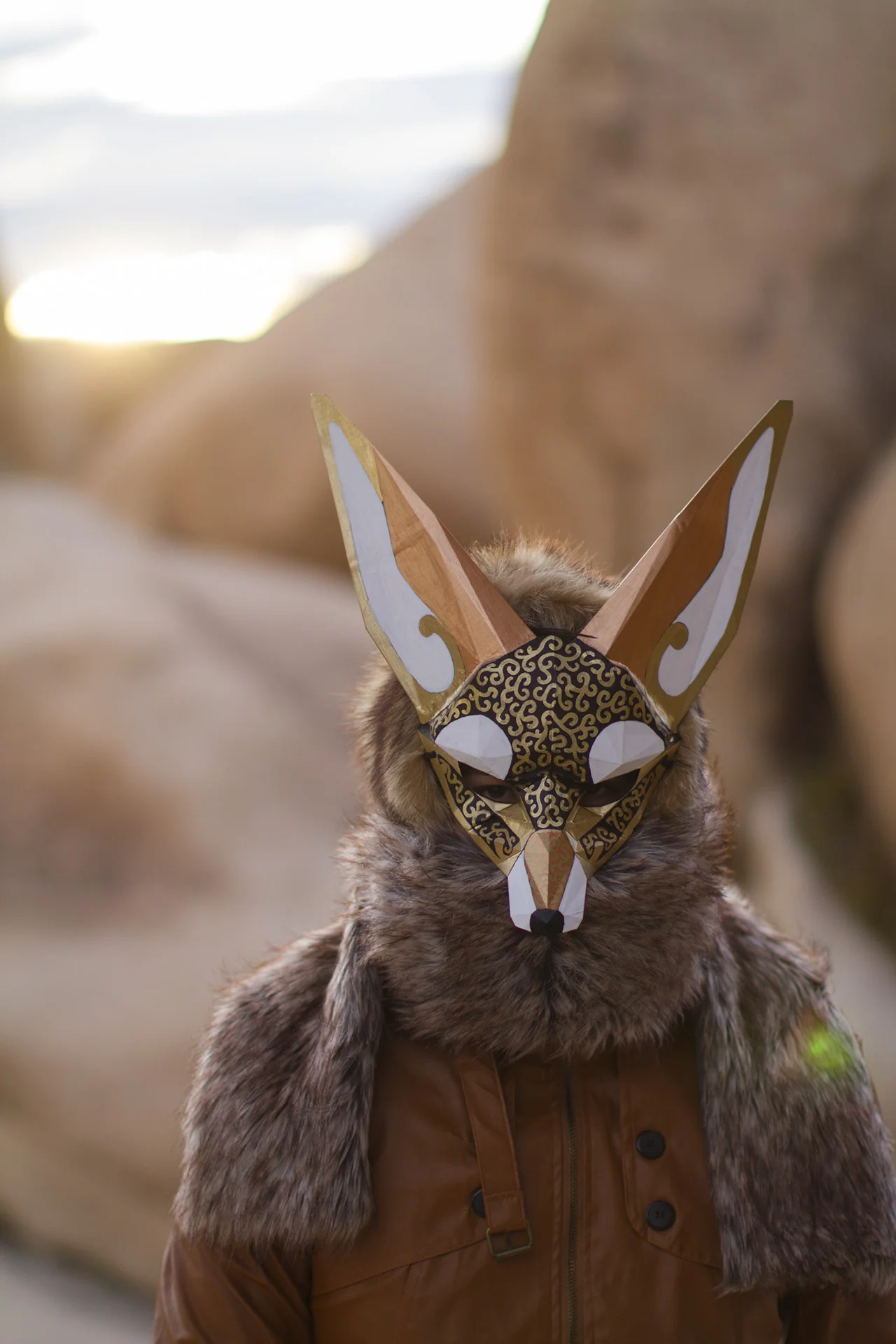 Fennec Fox Mask (Joshua Tree)