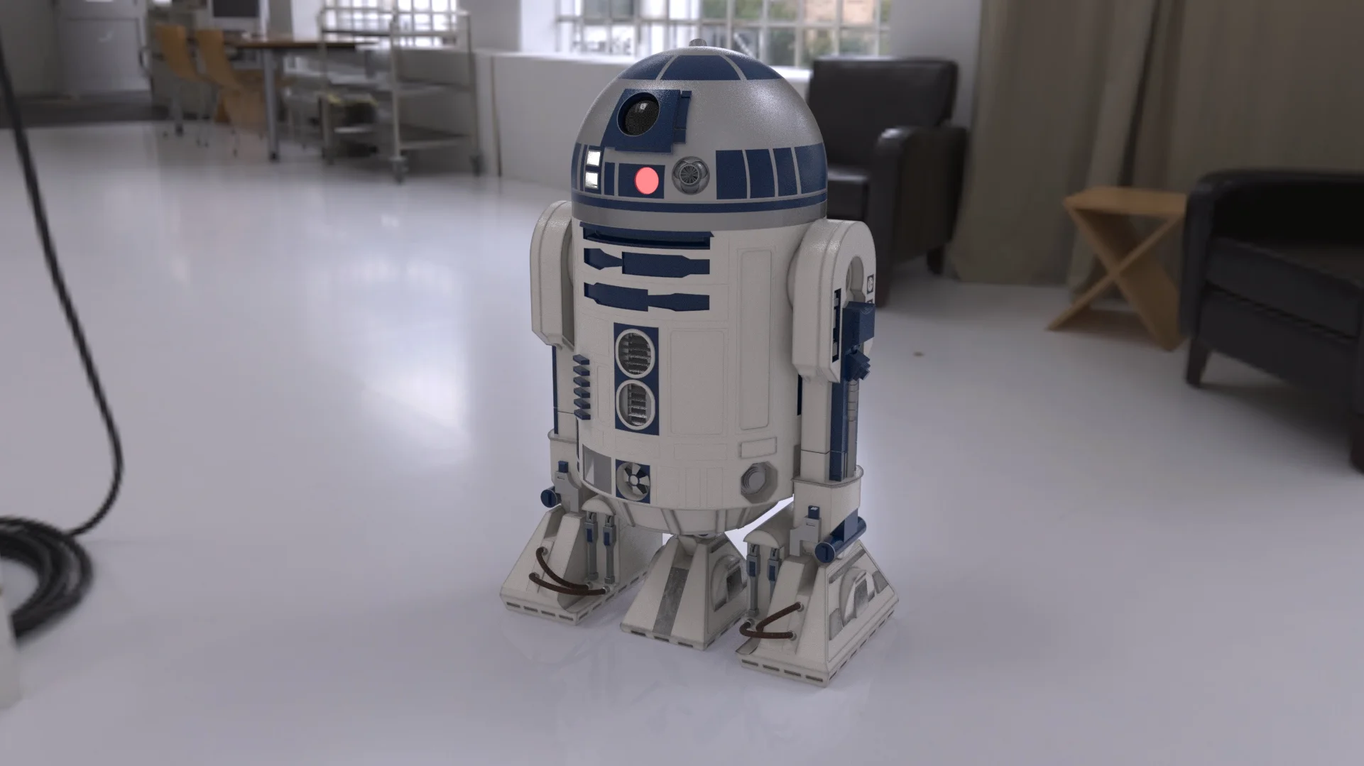 R2D2 3D Project Model