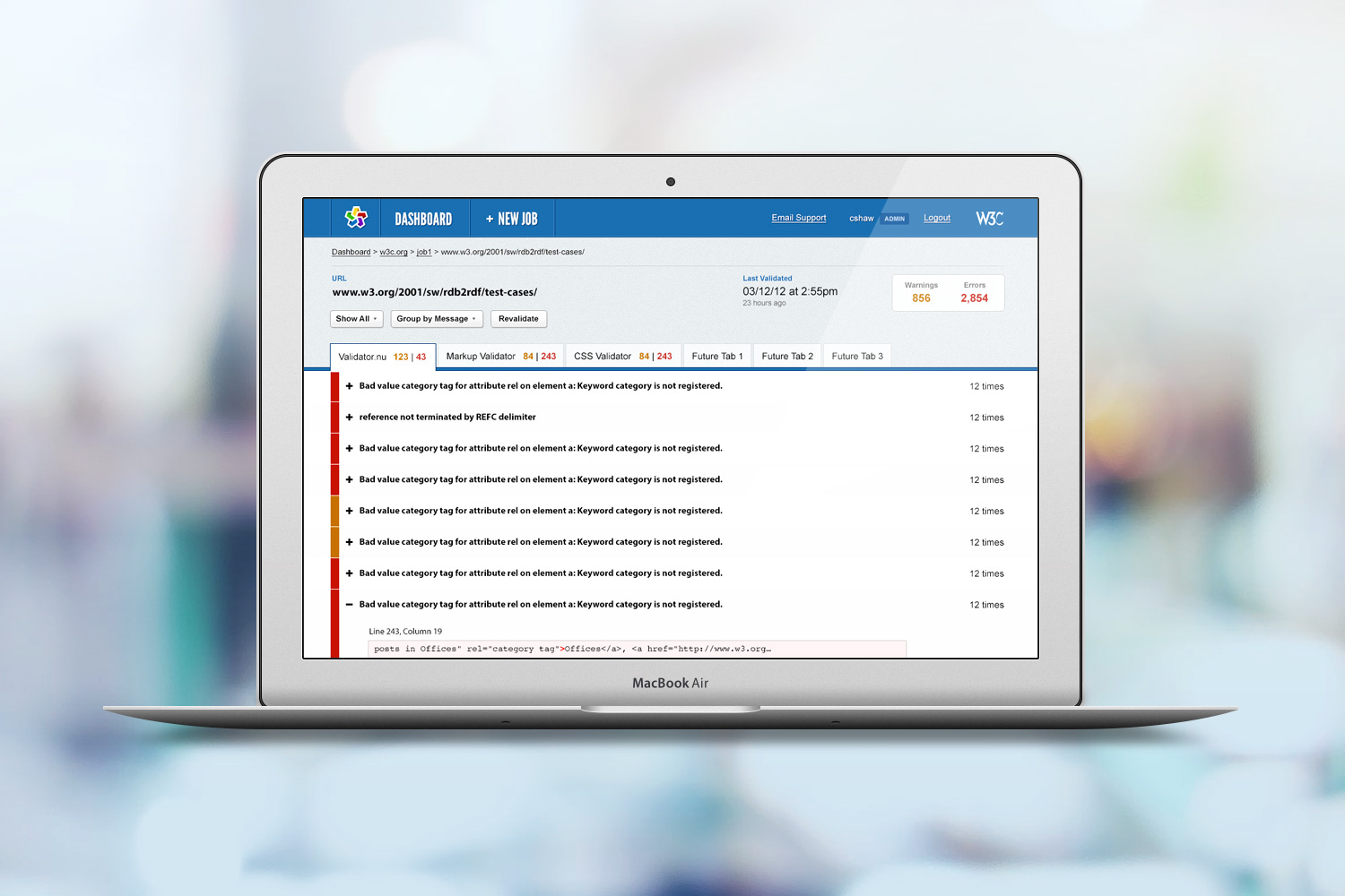 W3C Validator Suite
