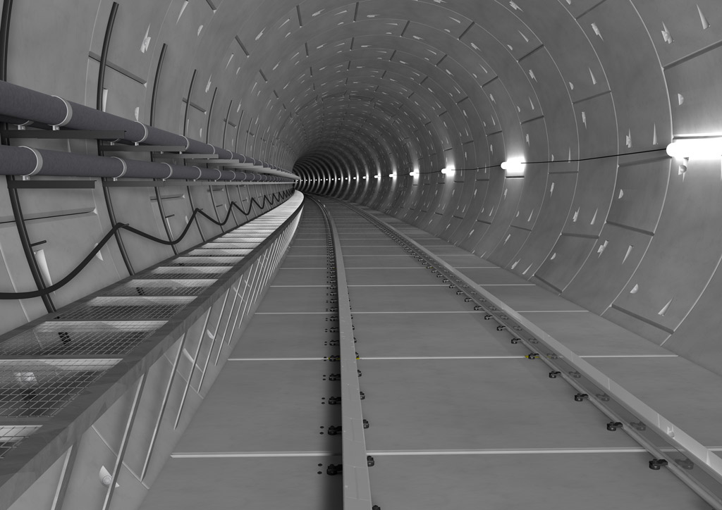 concrete modular tunnel