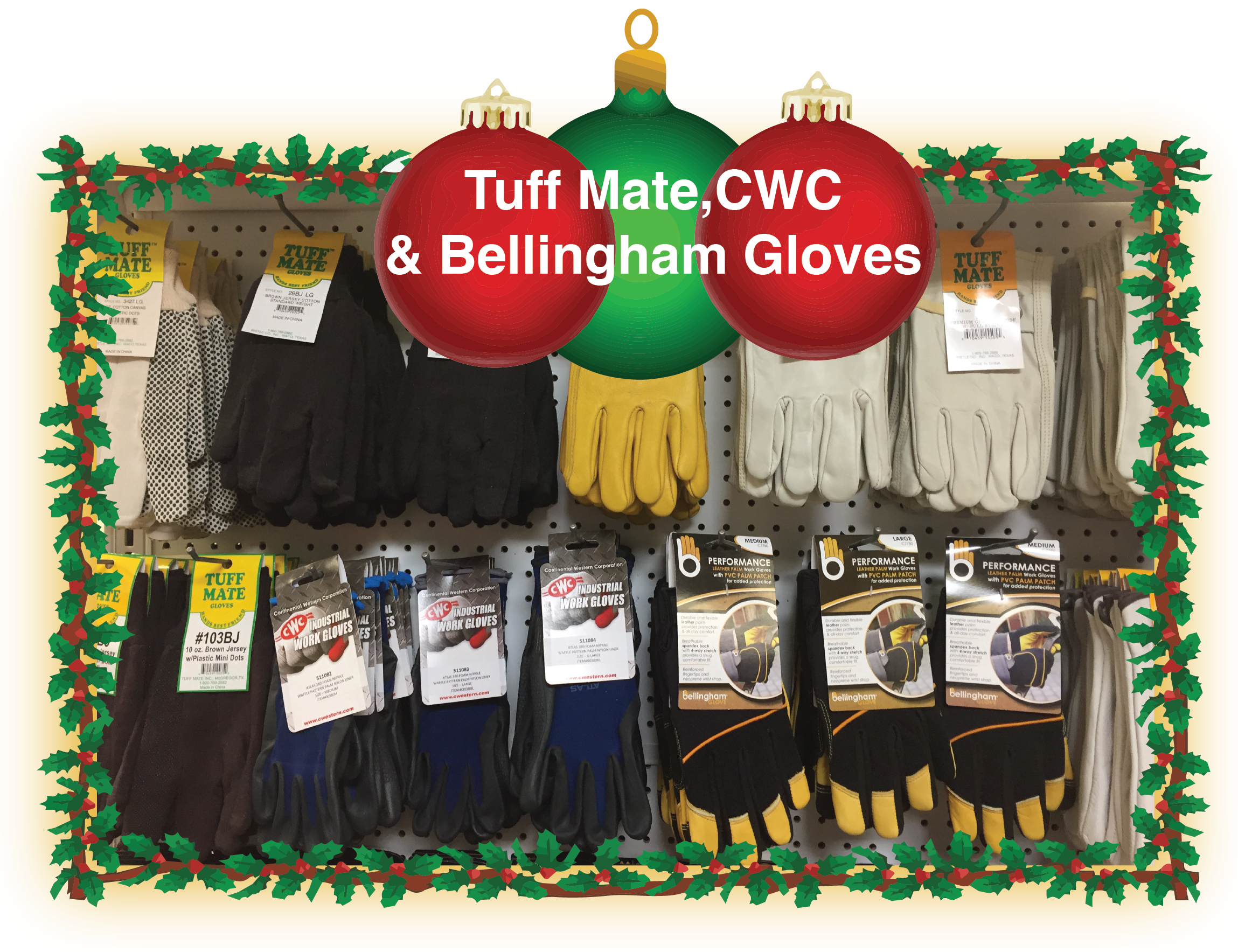 Smith Supply offers a variety of gloves to keep your hands safe and warm but still usable.