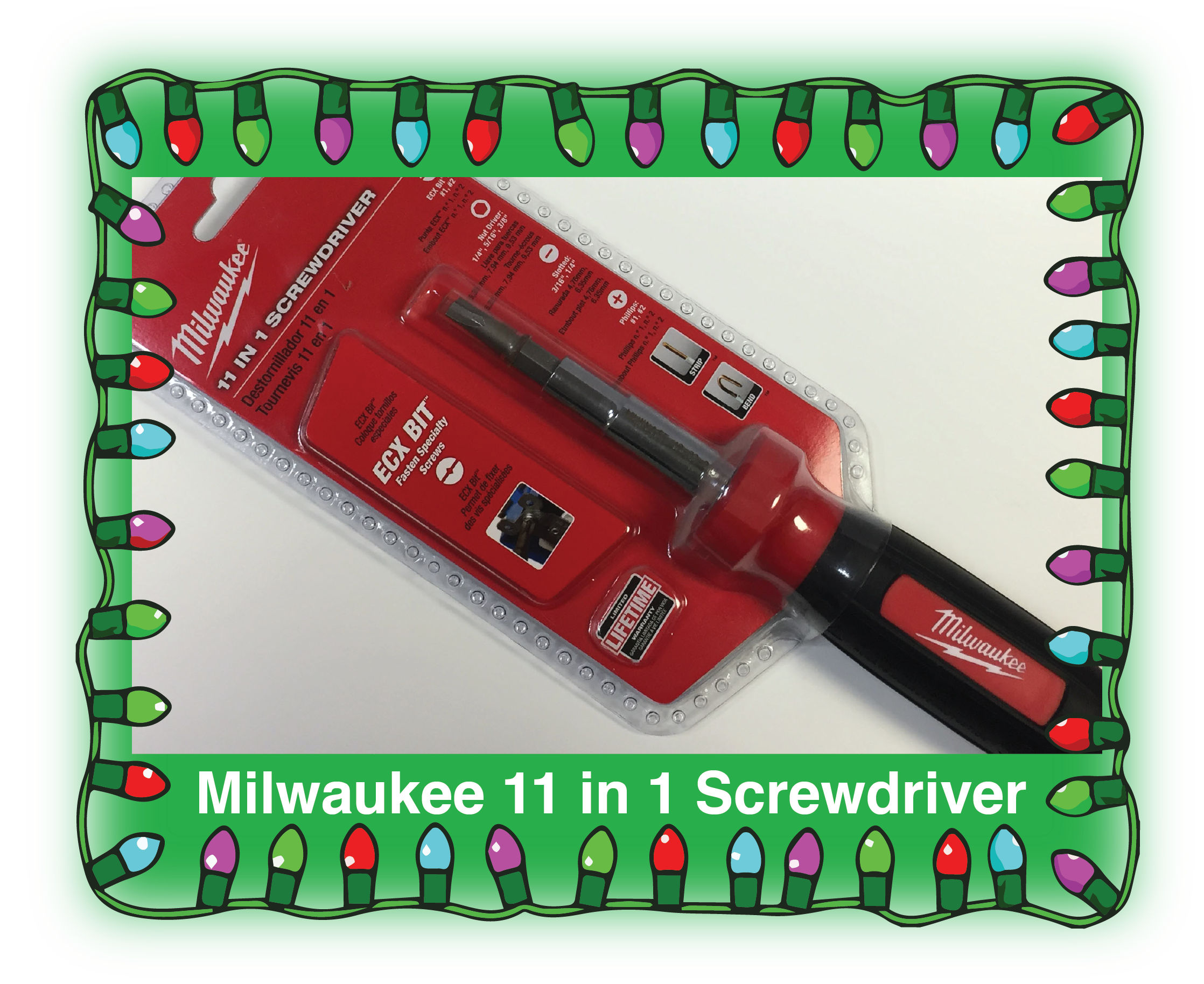 Milwaukee 11 in 1 Screwdriver. Product Number: 48-22-2113
