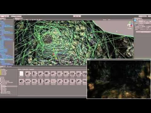 Building Eerie Cave Level Prototype #1