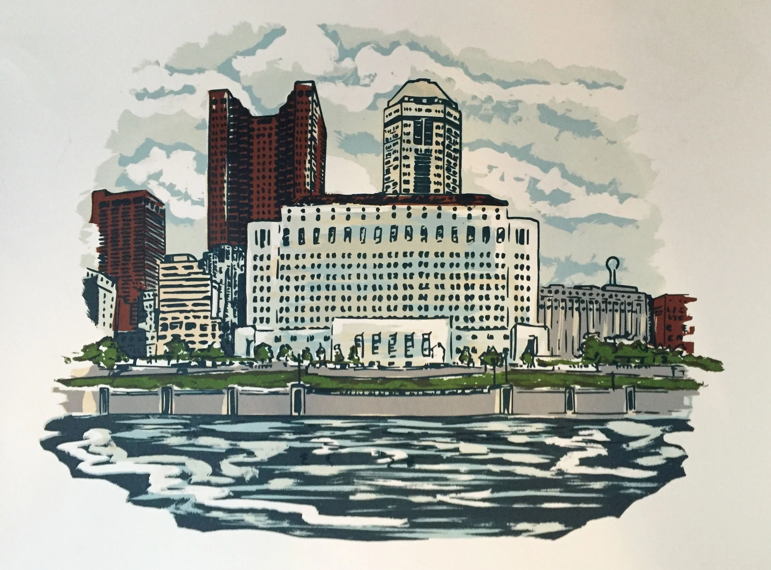 Columbus-View from the West