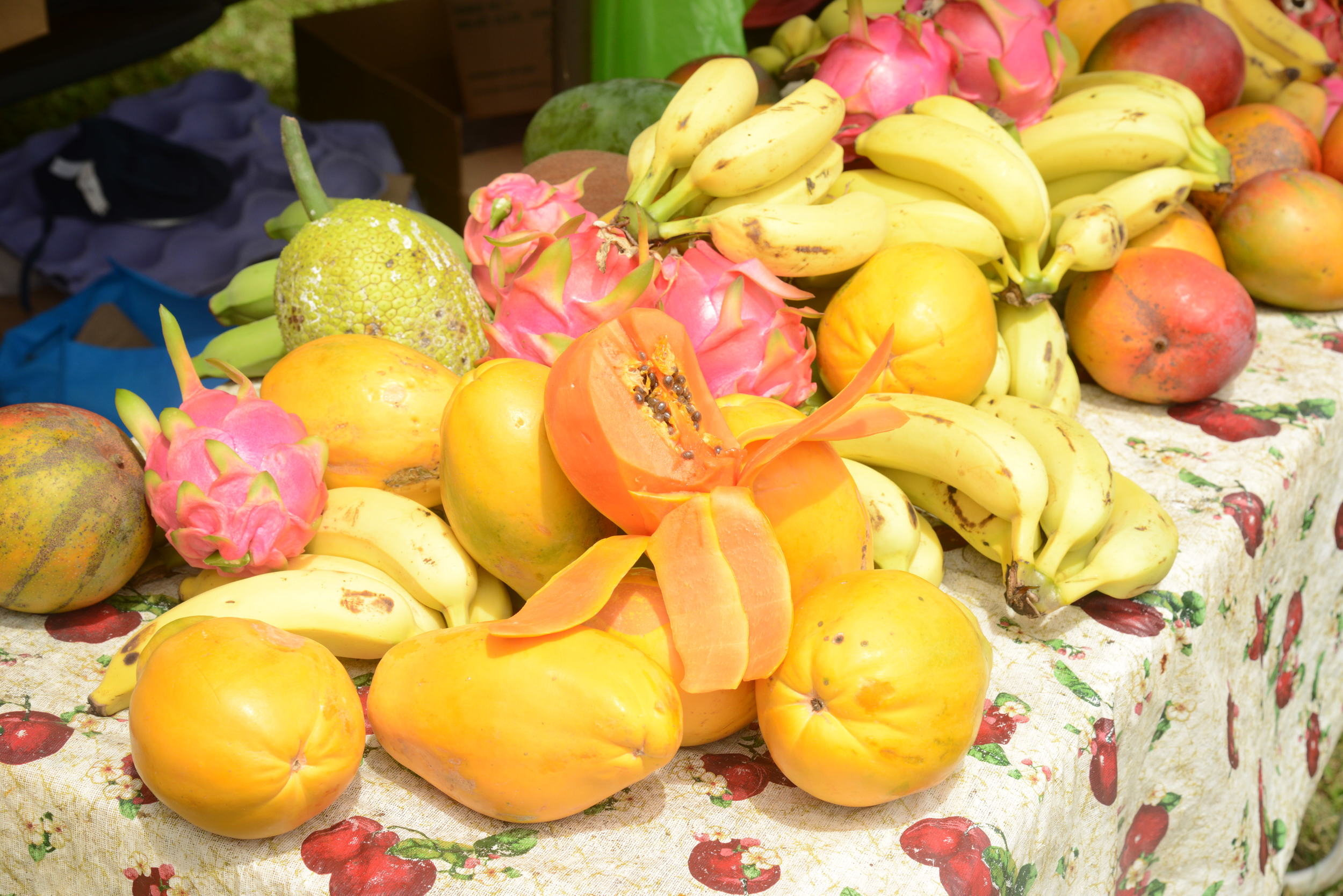 There is a Farmers Market everyday on Kauai
