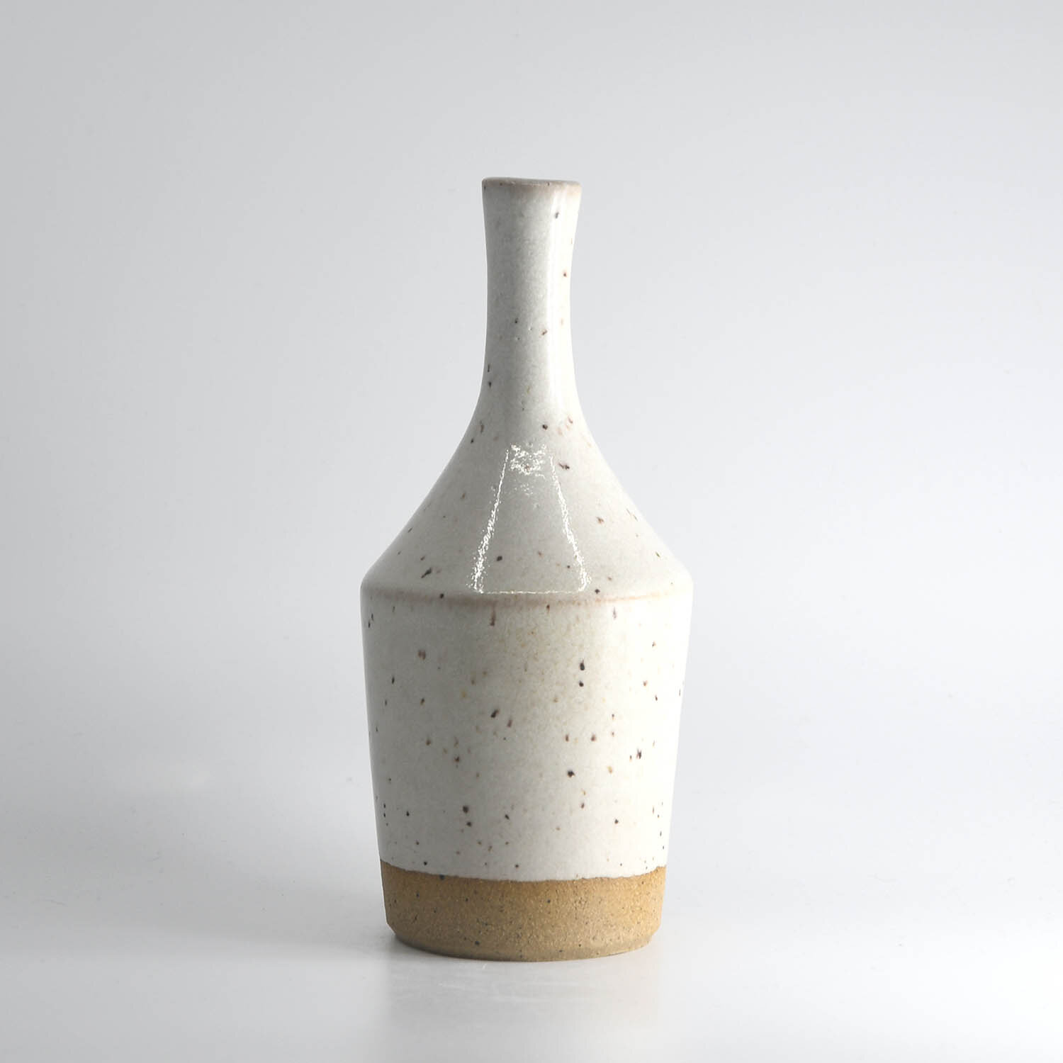 White Speckle Vase