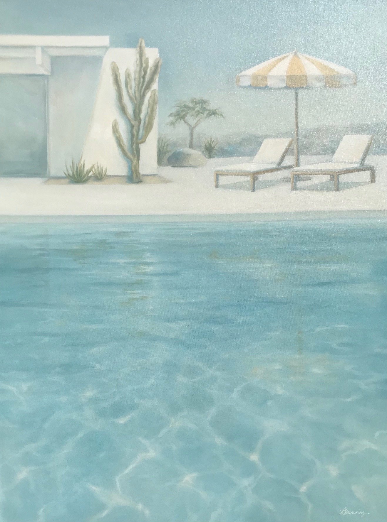 Private Oasis 40 x 30