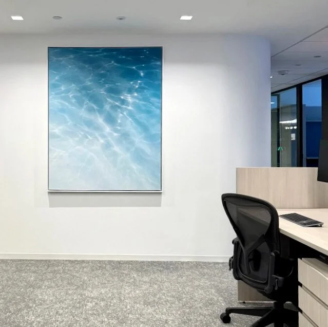 Tideglass, 60 × 48 Permanent collection, Apollo Global Management, New York City