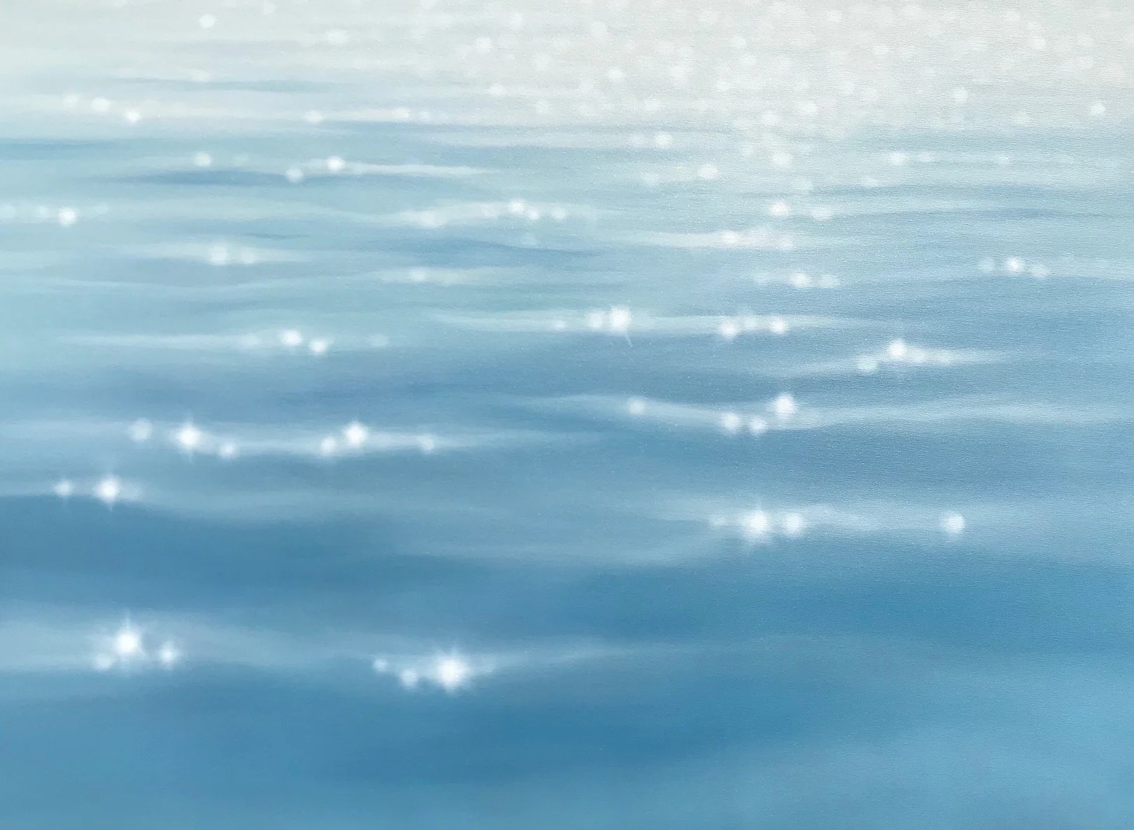 Sparkling Current • 36 x 26"