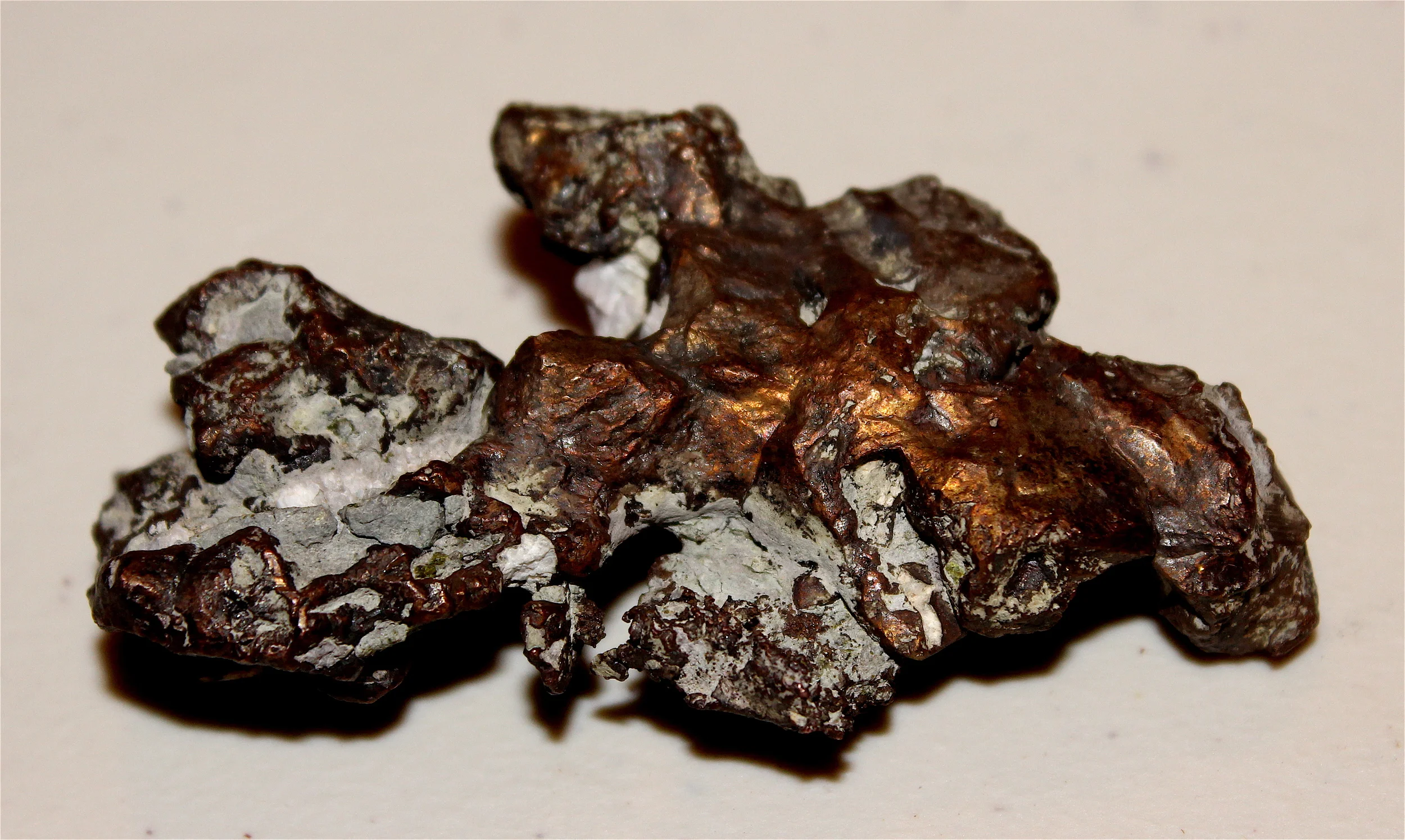 Copper from Keweenaw, Michigan, 7 cm wide