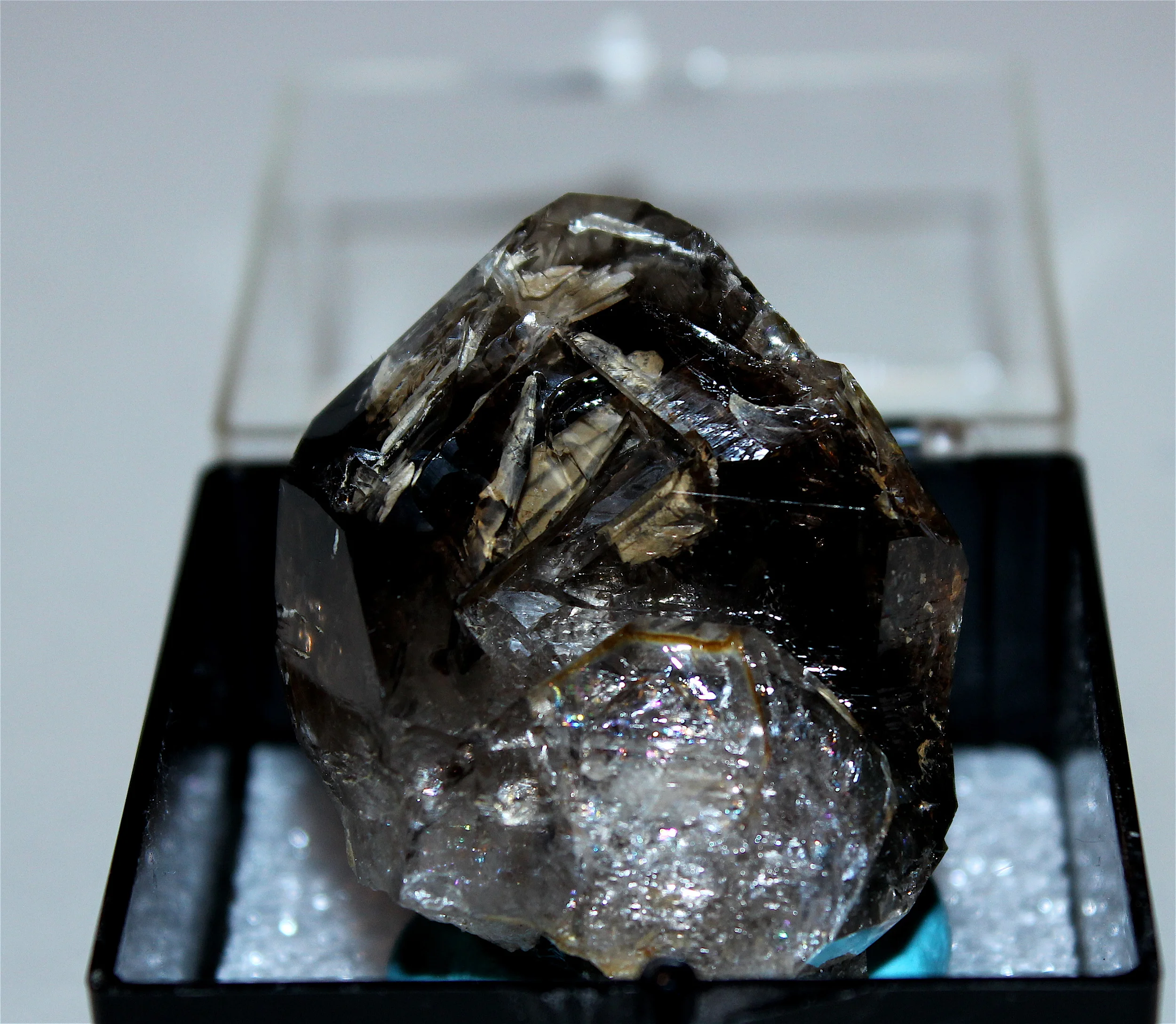 Smoky Quartz from Greeley, Ontario, 4 cm wide