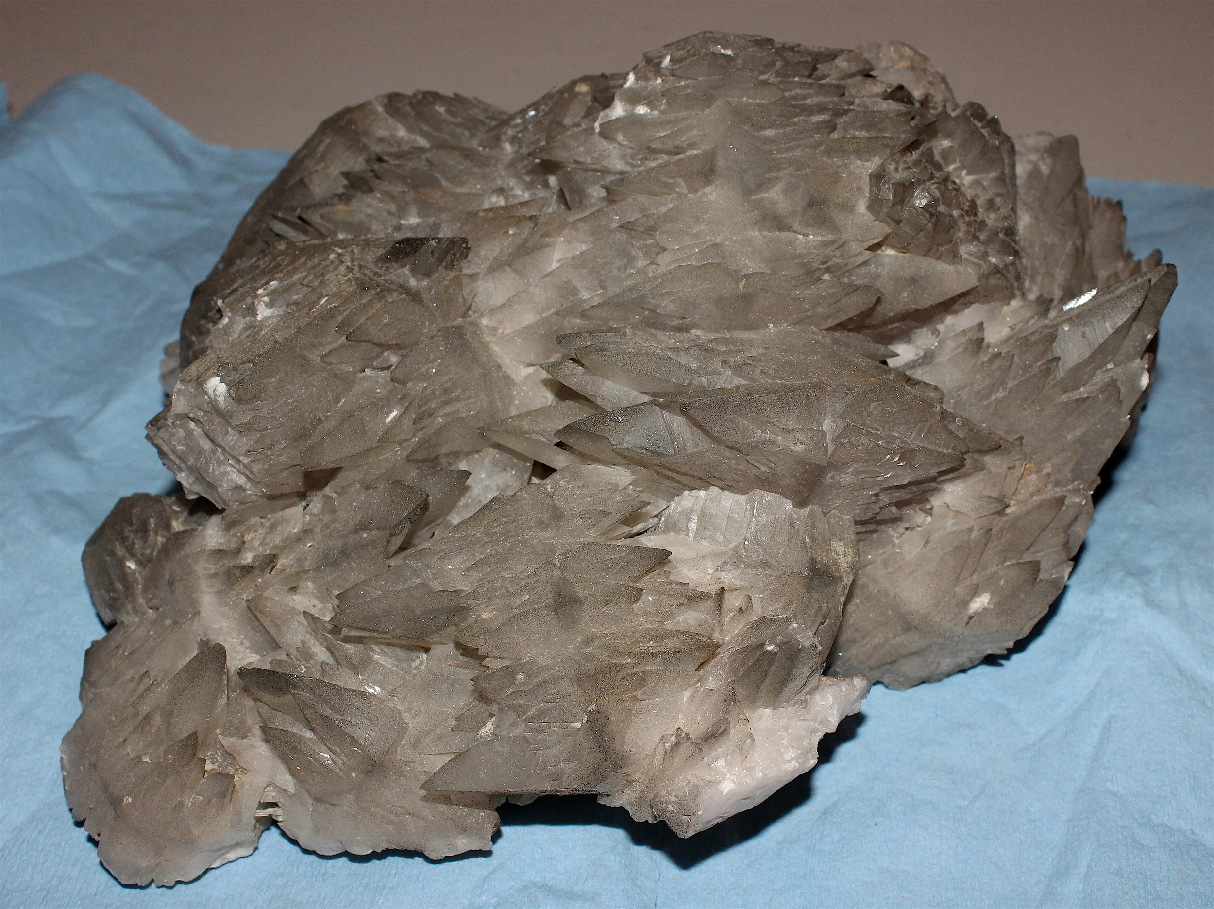 Calcite from Marmaraton Mine, Ontario, 25 cm wide