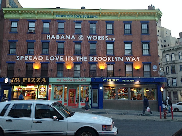 The Habana Outpost bought the right corner of this building making Not Ray's Pizza (on the left) move after having been on that spot for over 25 years.