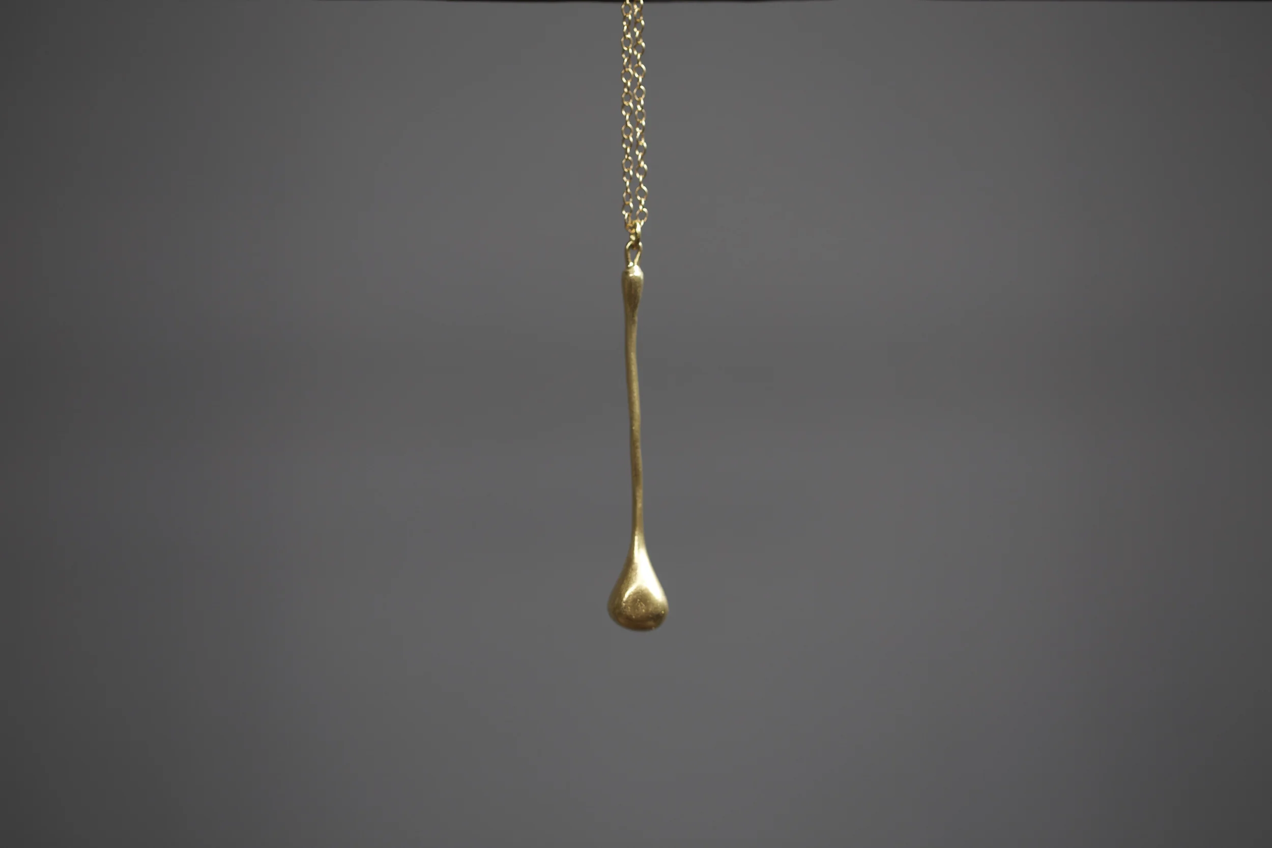 long droplet necklace