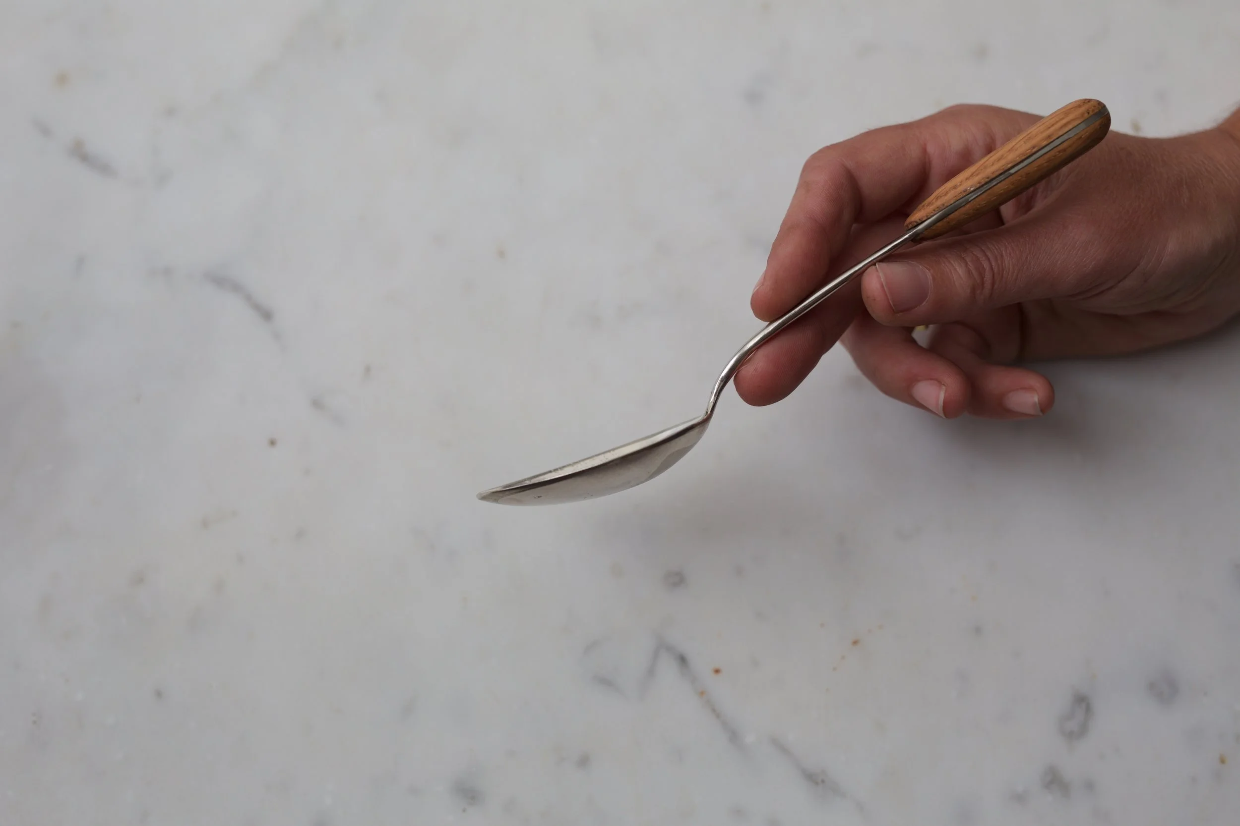 soup spoon I with oak 