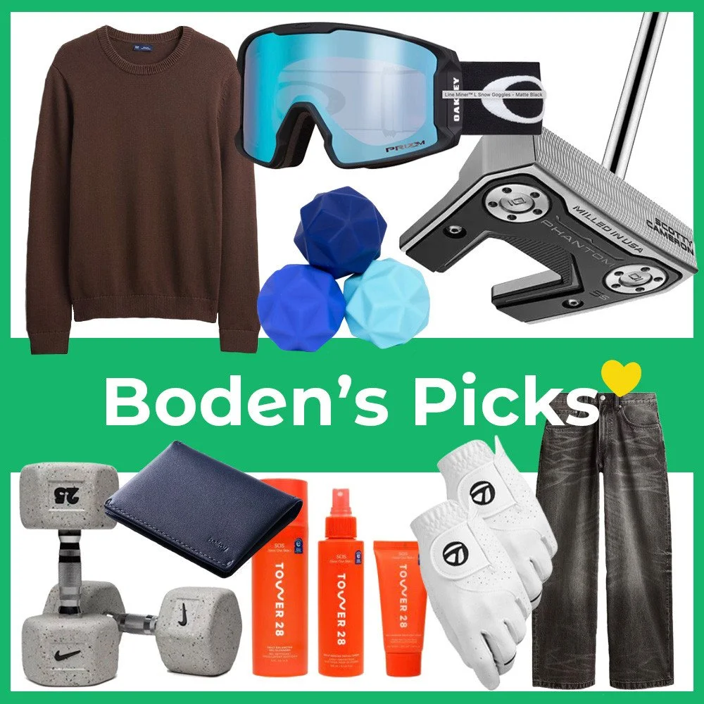 I wanted to know what REAL LIFE teenagers have on their wishlist this holiday, so I asked them. Boden is 15 and loves golf, skiing, working out, clothes and hanging with friends. If this sounds like someone you love, check out his rad list for gift i