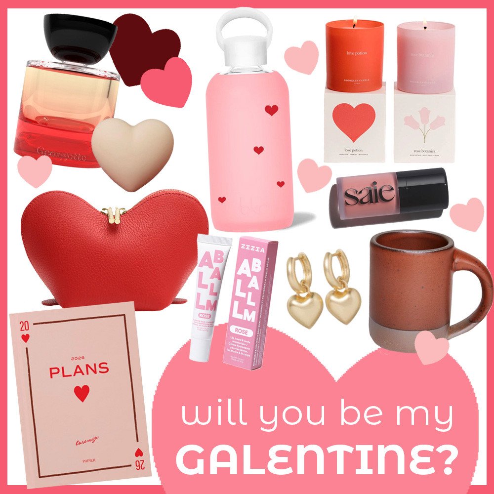 LOVE BIG on the gals who support and love on YOU every darn day of the year 💘 Link in bio for gorgeous gifts that would make any Galentine swoon. ⁠XO⁠
⁠
#giftalittlehappiness💛⁠
⁠
#valentinesday2026 #chooselove #galentinesday #galentinesdaygifts #ga