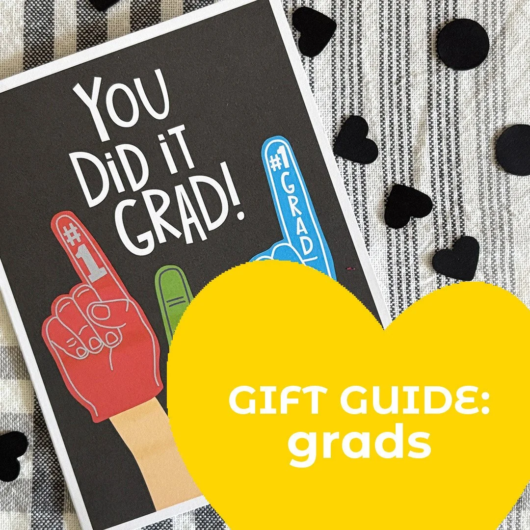 Graduation is such a special rite of passage, no matter the age, stage or reason and it's ALWAYS cause to celebrate. If you love a grad this season, check out the Gift Guide for Grads at the link in bio to honor their special feat. It's in a new quic