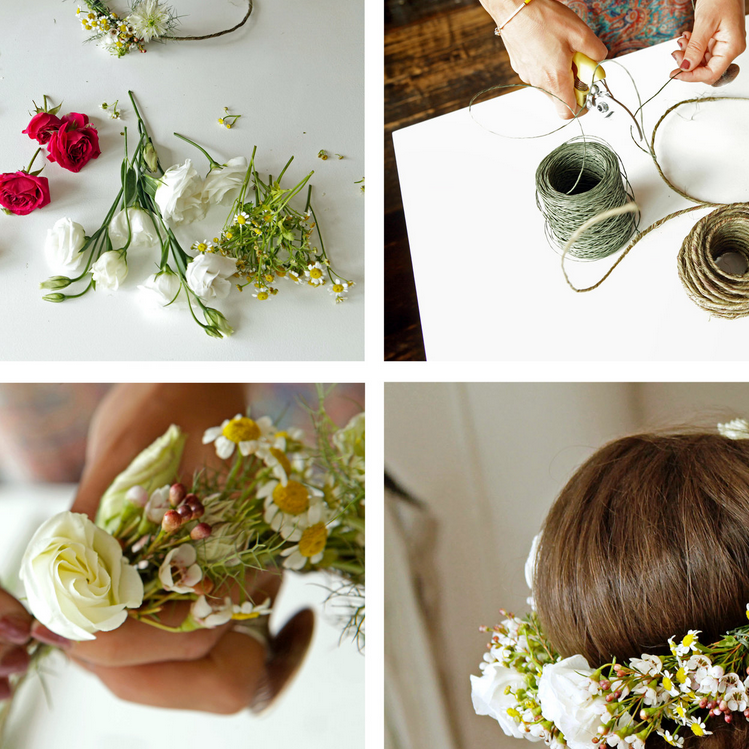 How To Wear Flower Crowns