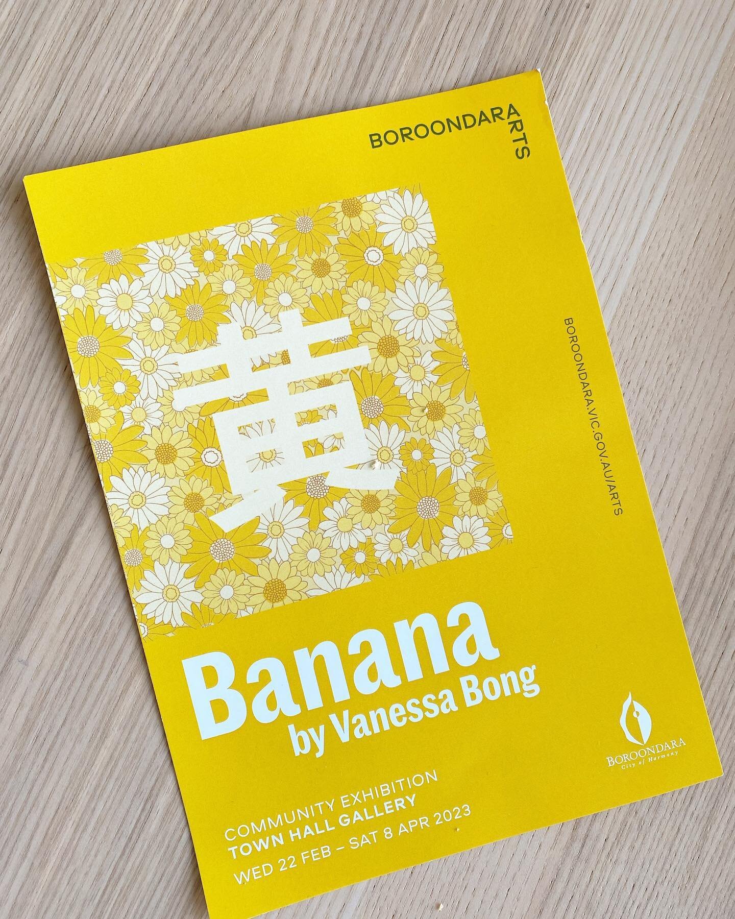 I&rsquo;m super excited to tell you guys about my exhibition that is running at @boroondara_arts ! It&rsquo;s called Banana and it&rsquo;s all about my experience as an Asian Australian. I hope that you can check it out! It&rsquo;s running until Apri