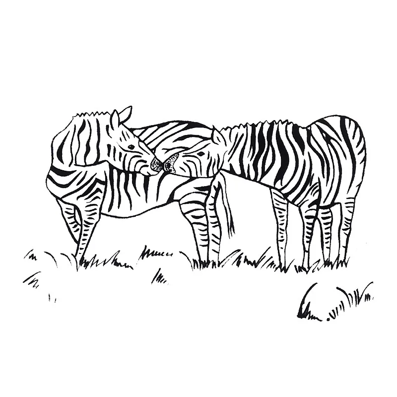 Noah's Animals - Zebras