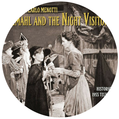 AMAHL AND THE NIGHT VISITORS DVD - Watching the DVD has become a favourite Christmas Monday night tradition.