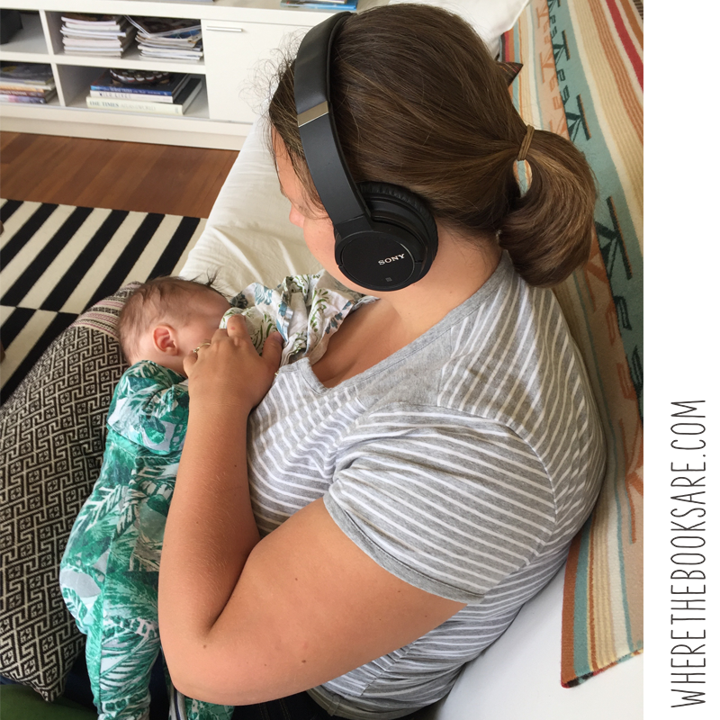 3 reasons I love audio books - one of them is very small!