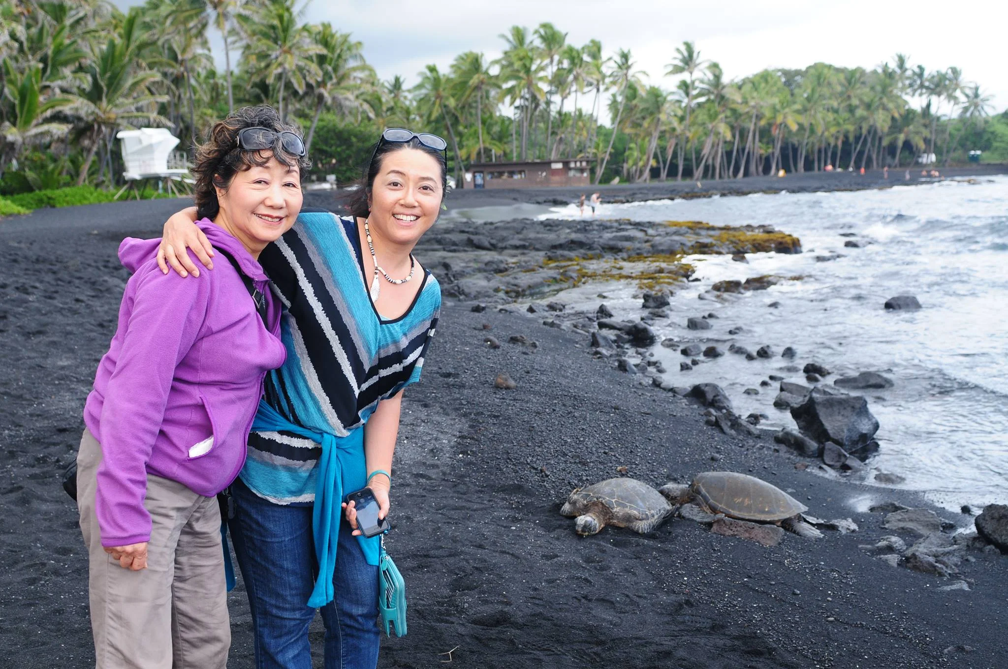 Hiroko and her mother