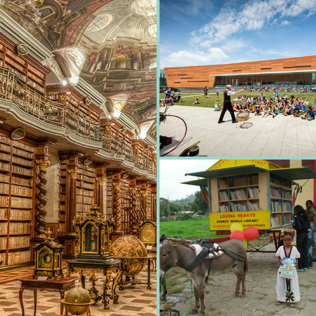 where people read: 3 beautiful libraries